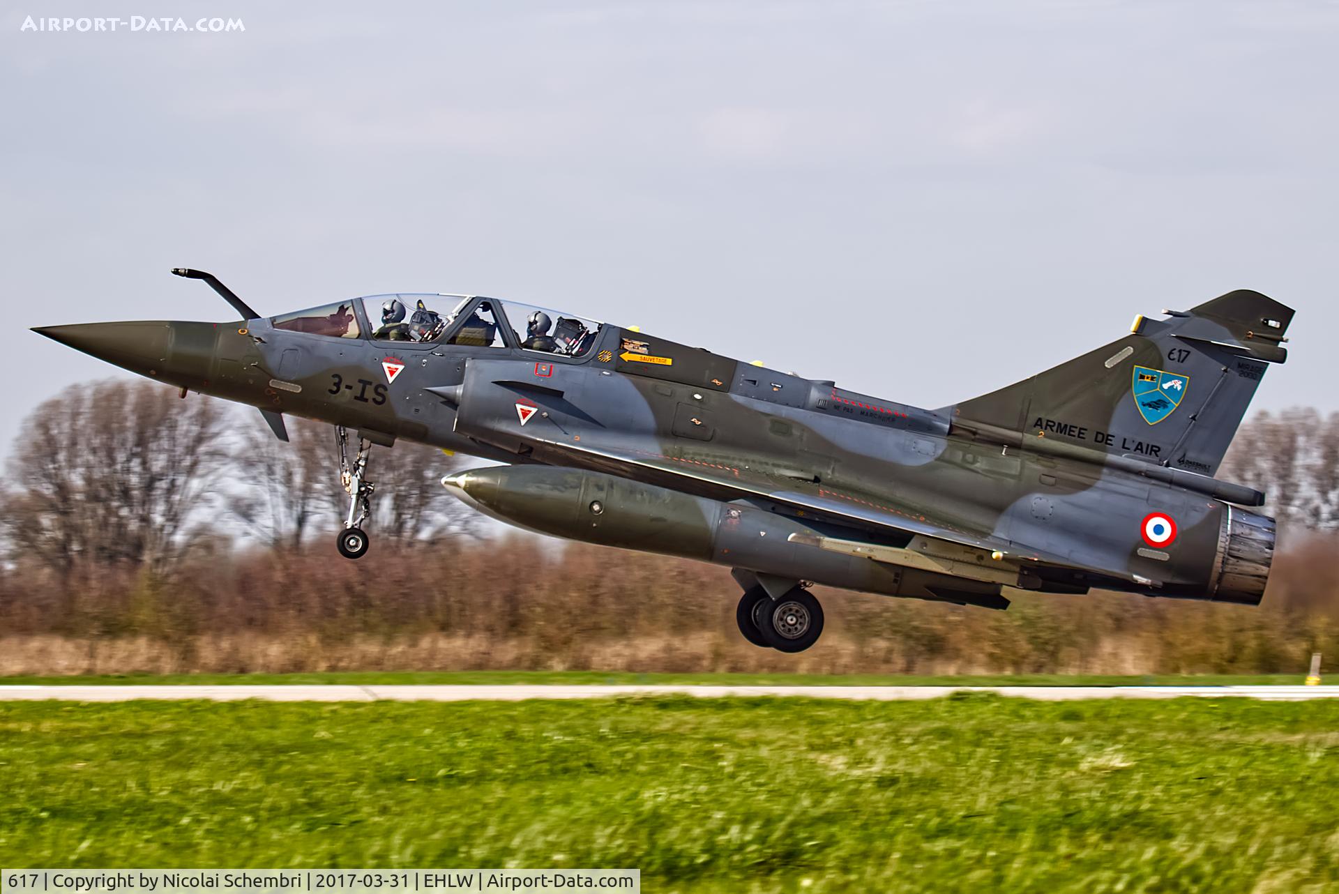 617, Dassault Mirage 2000D C/N 415, Operation Frisian Flag 2017