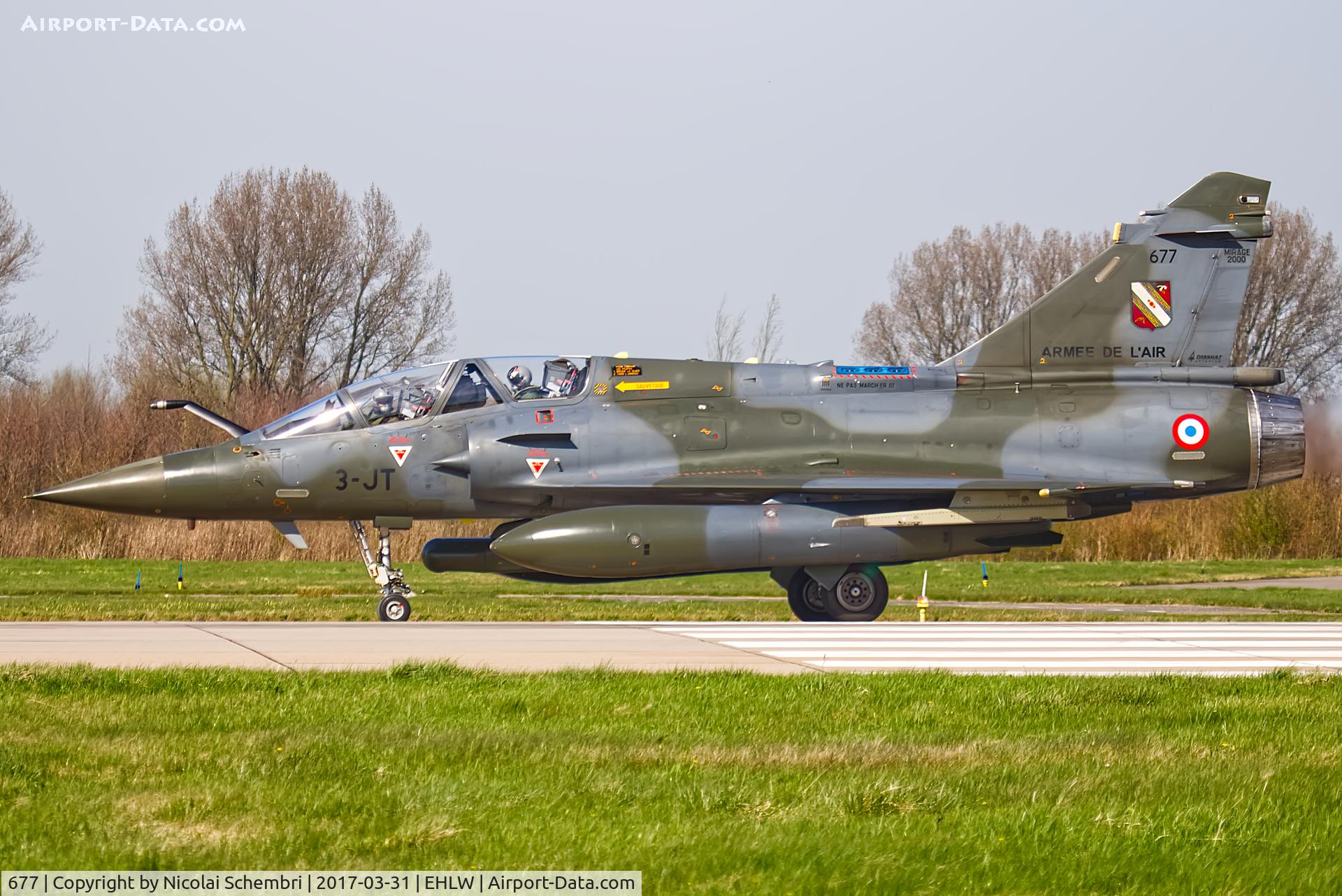 677, Dassault Mirage 2000D C/N 551, Operation Frisian Flag 2017