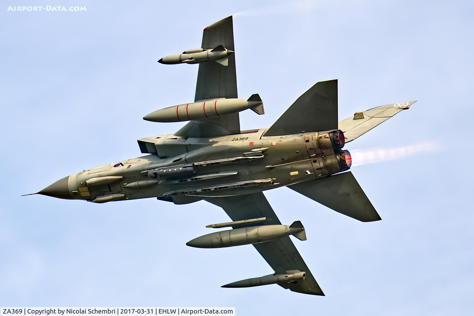 ZA369, 1982 Panavia Tornado GR.4A C/N 166/BS051/3083, Operation Frisian Flag 2017