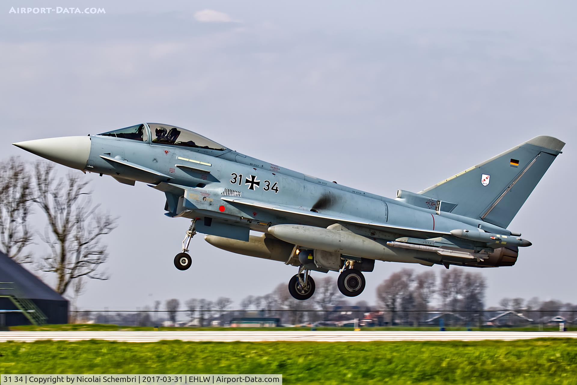 31 34, 2015 Eurofighter EF-2000 Typhoon S C/N GS094, Operation Frisian Flag 2017
