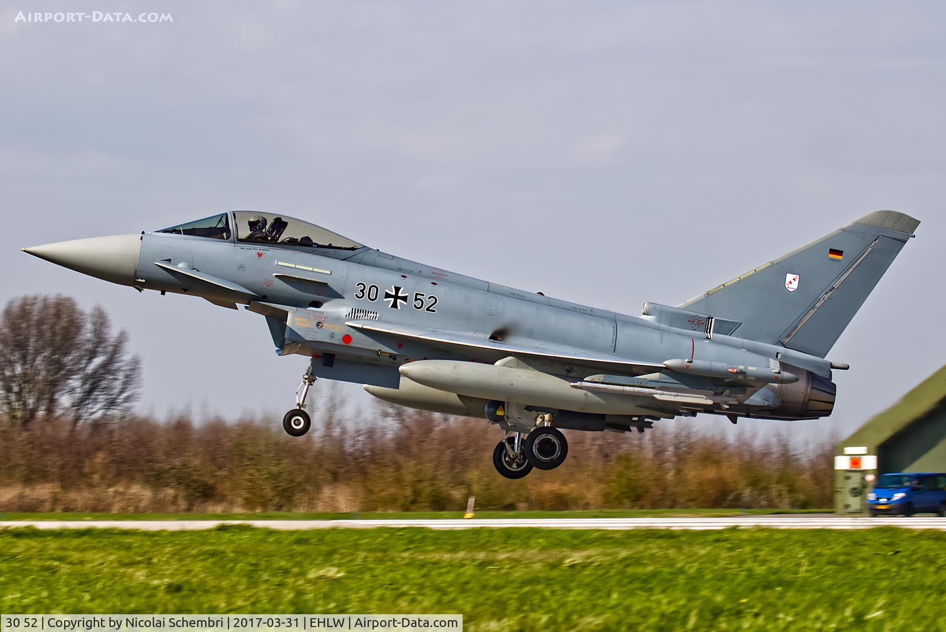 30 52, Eurofighter EF-2000 Typhoon S C/N GS037, Operation Frisian Flag 2017