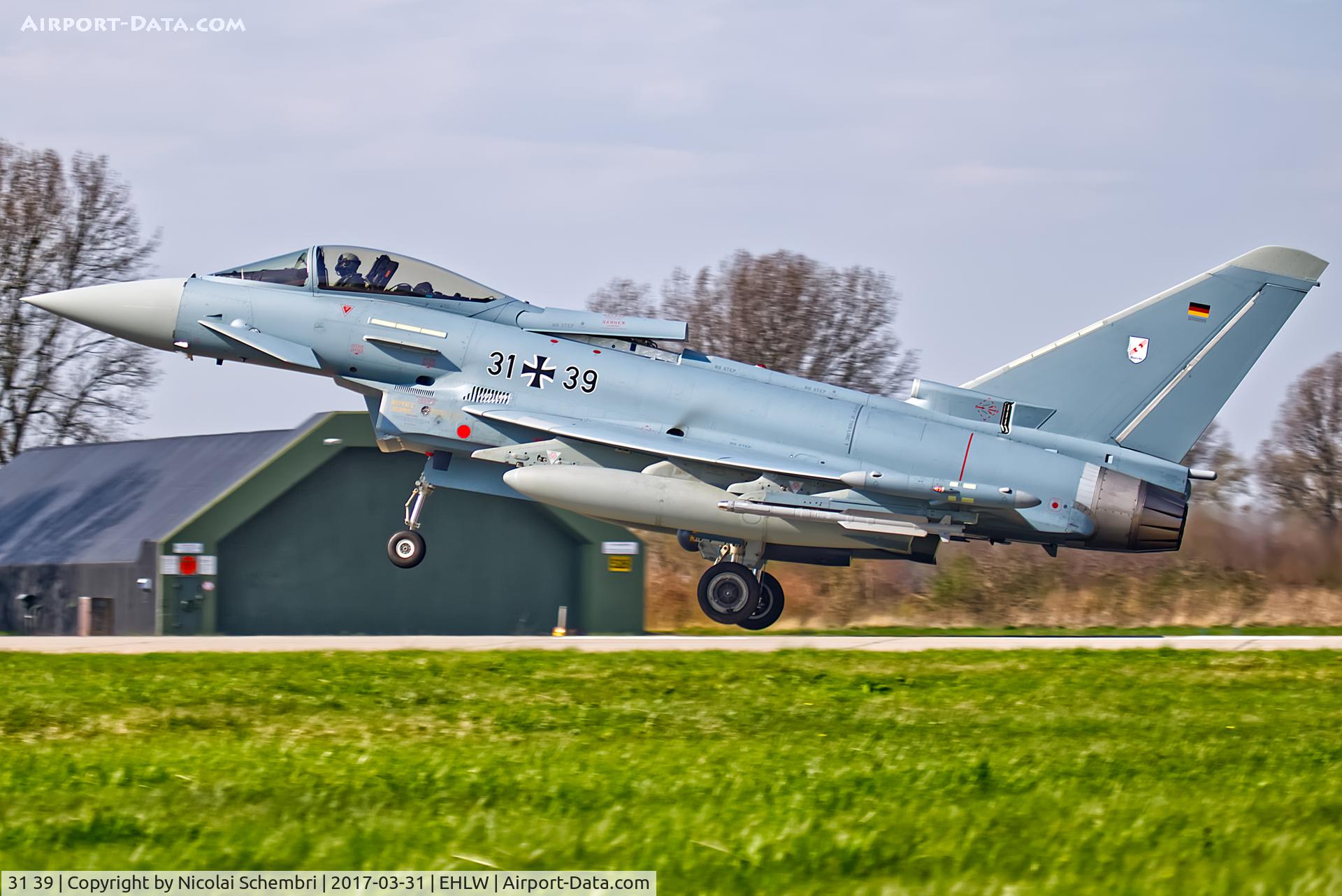 31 39, Eurofighter EF2000 Typhoon C/N GS099, Operation Frisian Flag 2017