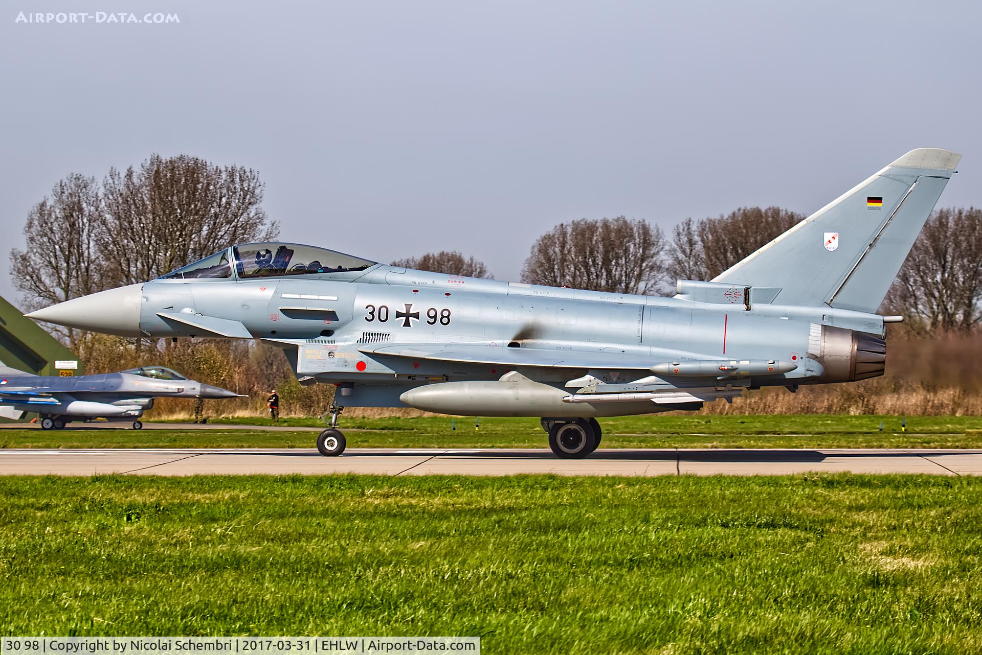 30 98, Eurofighter EF-2000 Typhoon S C/N GS076, Operation Frisian Flag 2017