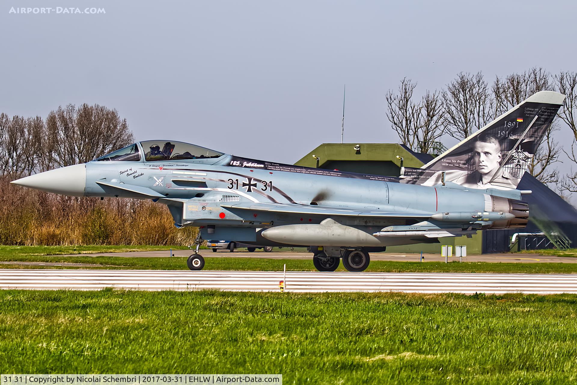 31 31, 2015 Eurofighter EF-2000 Typhoon S C/N GS091, Operation Frisian Flag 2017