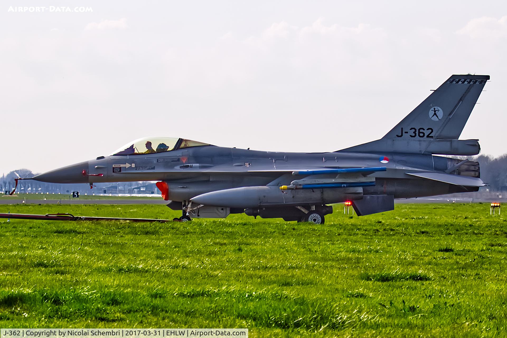 J-362, 1986 Fokker F-16AM Fighting Falcon C/N 6D-119, Operation Frisian Flag 2017