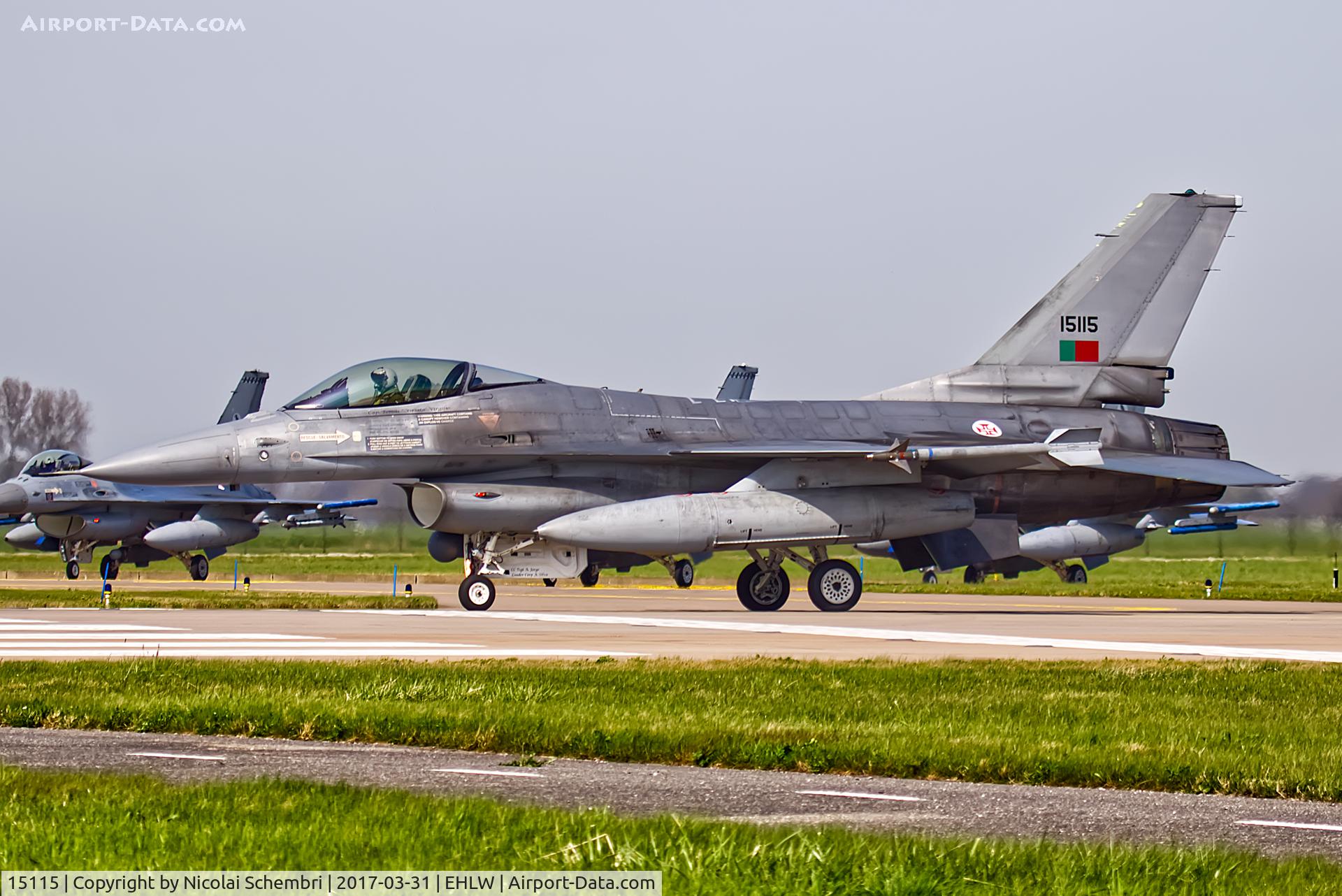 15115, General Dynamics F-16A Fighting Falcon C/N 93-0479, Operation Frisian Flag 2017