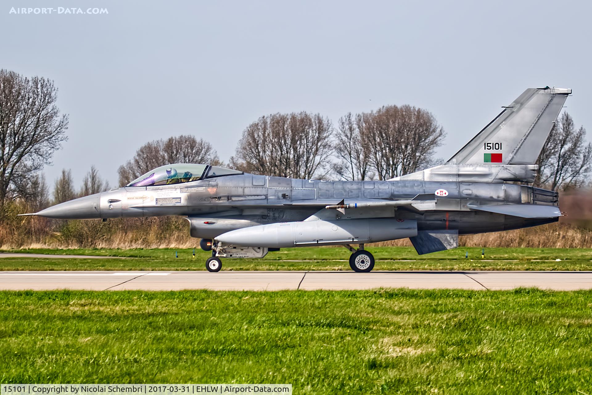 15101, General Dynamics F-16AM Fighting Falcon C/N AA-01, Operation Frisian Flag 2017