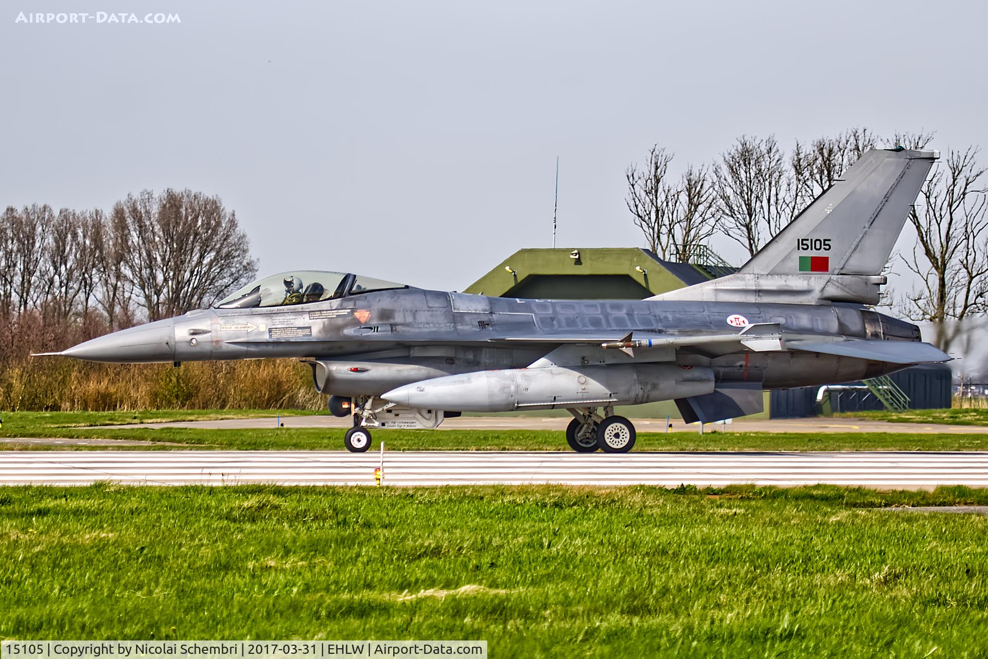 15105, Lockheed F-16AM Fighting Falcon C/N AA-5, Operation Frisian Flag 2017