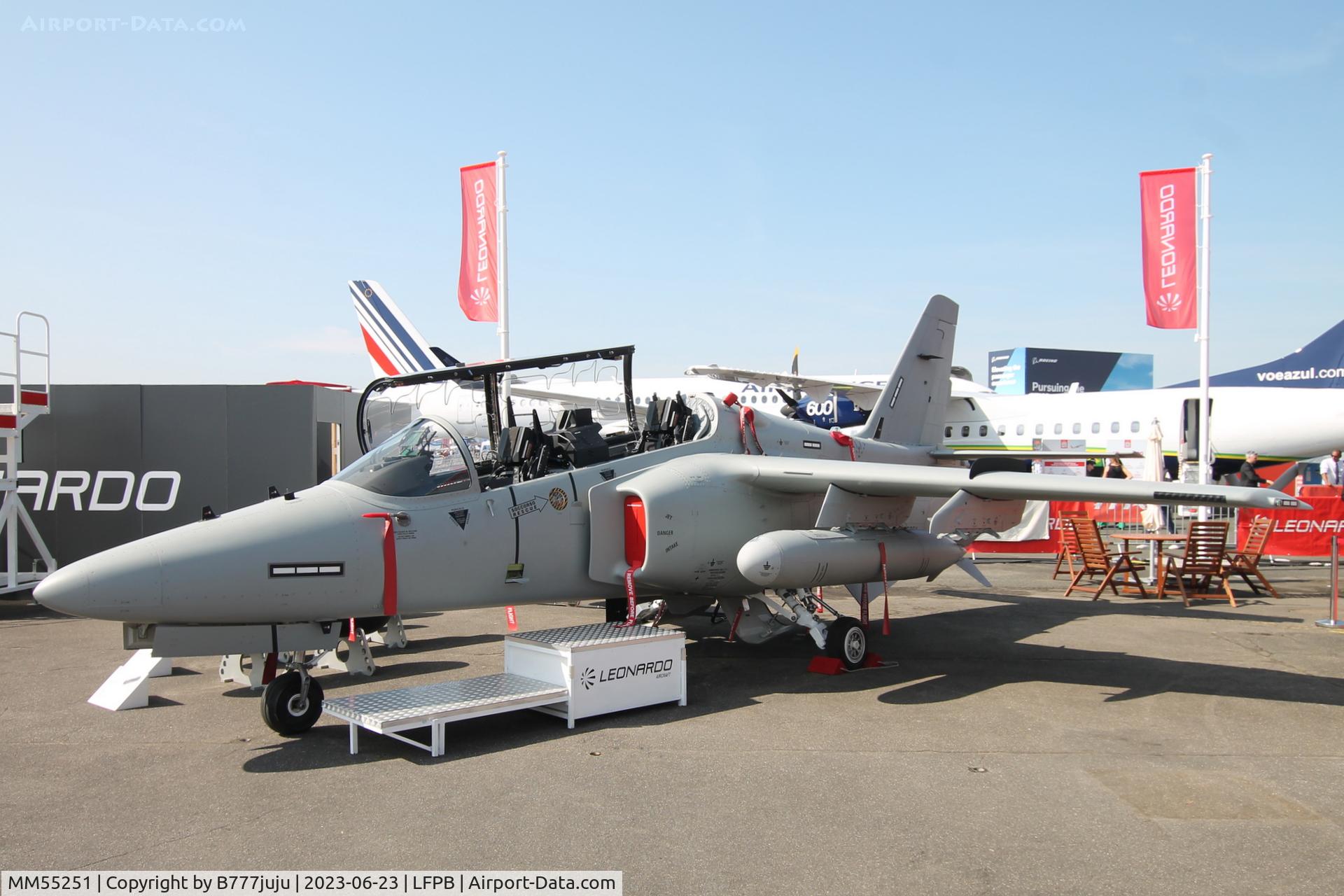 MM55251, Leonardo T-345A C/N 41379, at SIAE 2023
