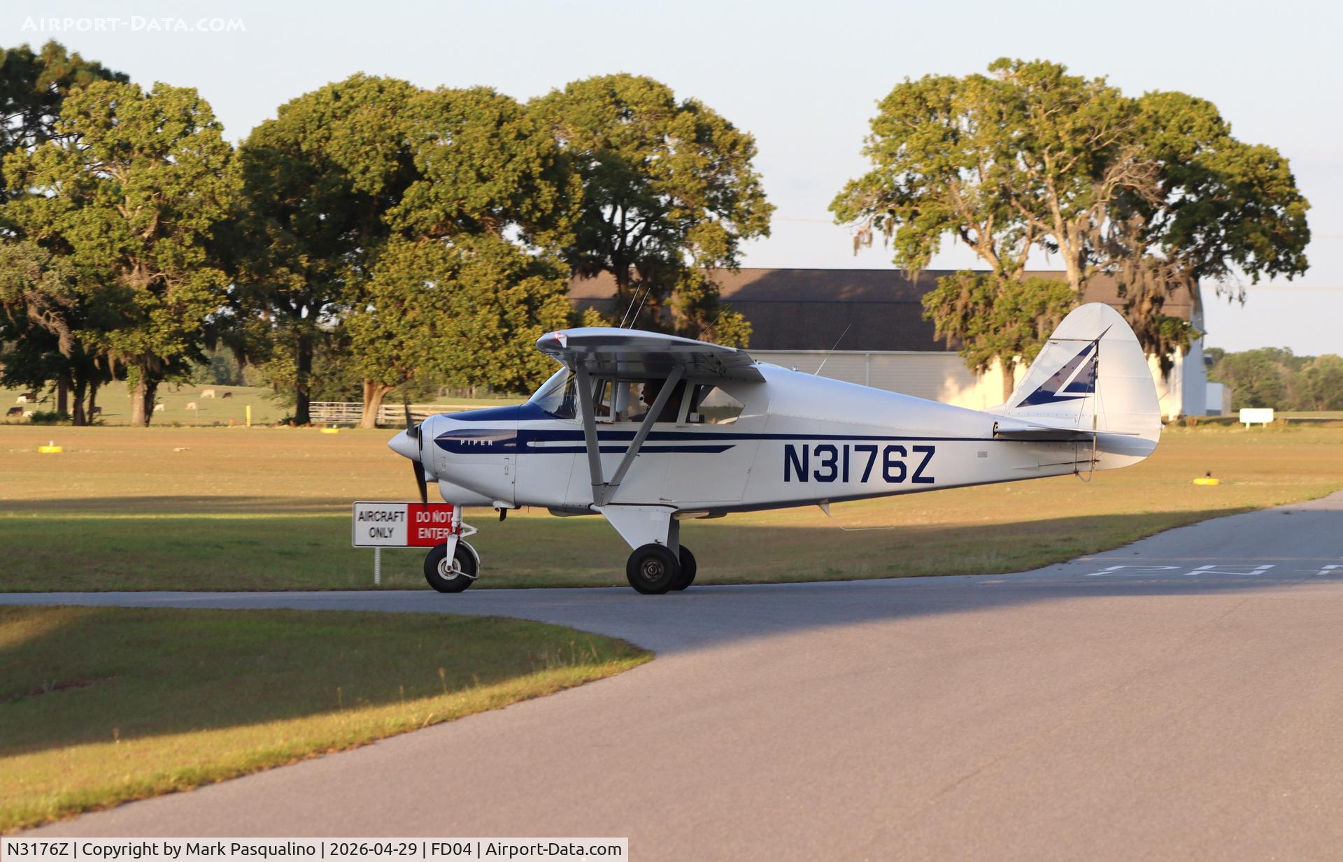 N3176Z, 1959 Piper PA-22-150 C/N 22-7128, Piper PA-22-150