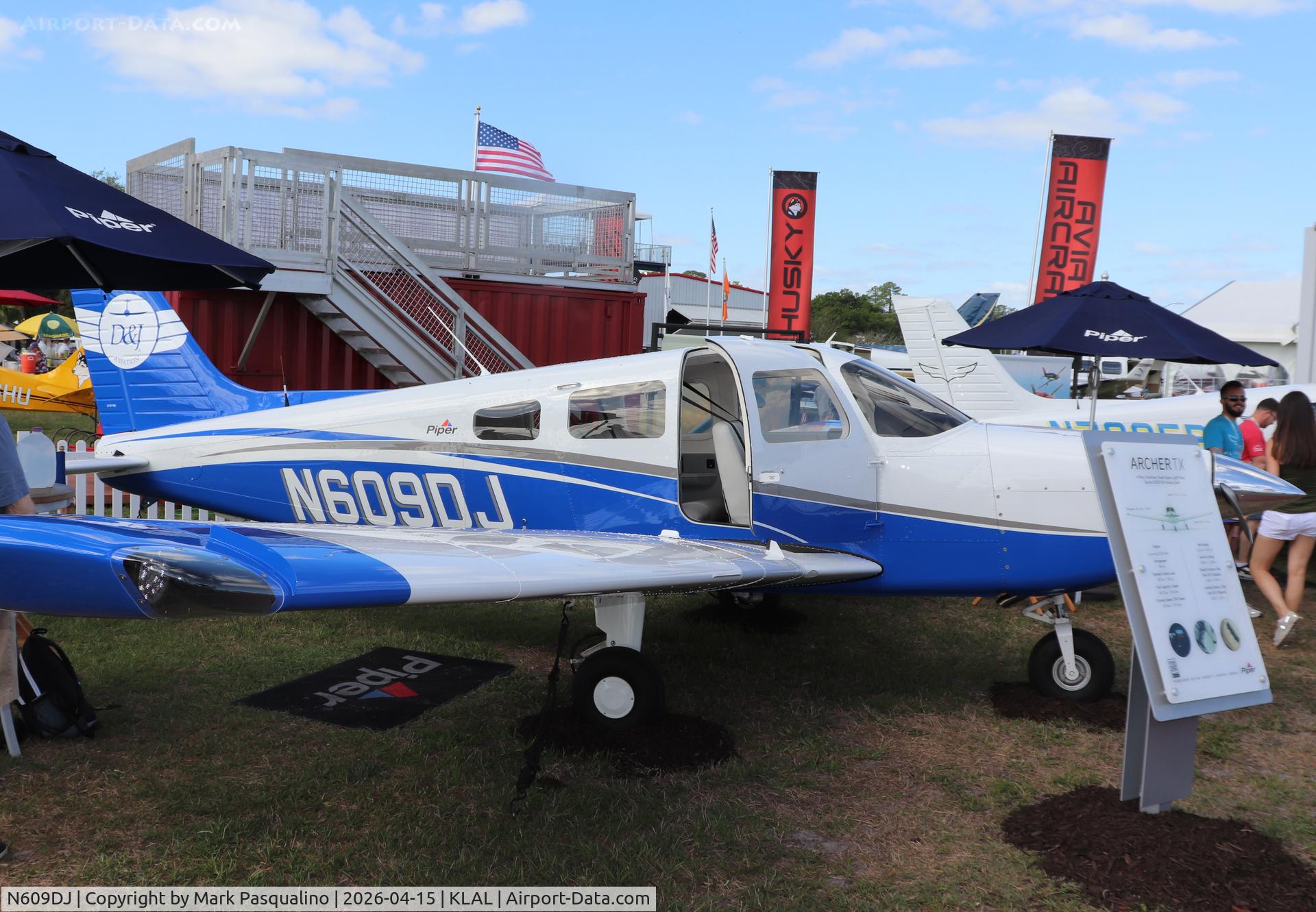 N609DJ, 2025 Piper PA-28-181 C/N 2881982, Piper PA-28-181