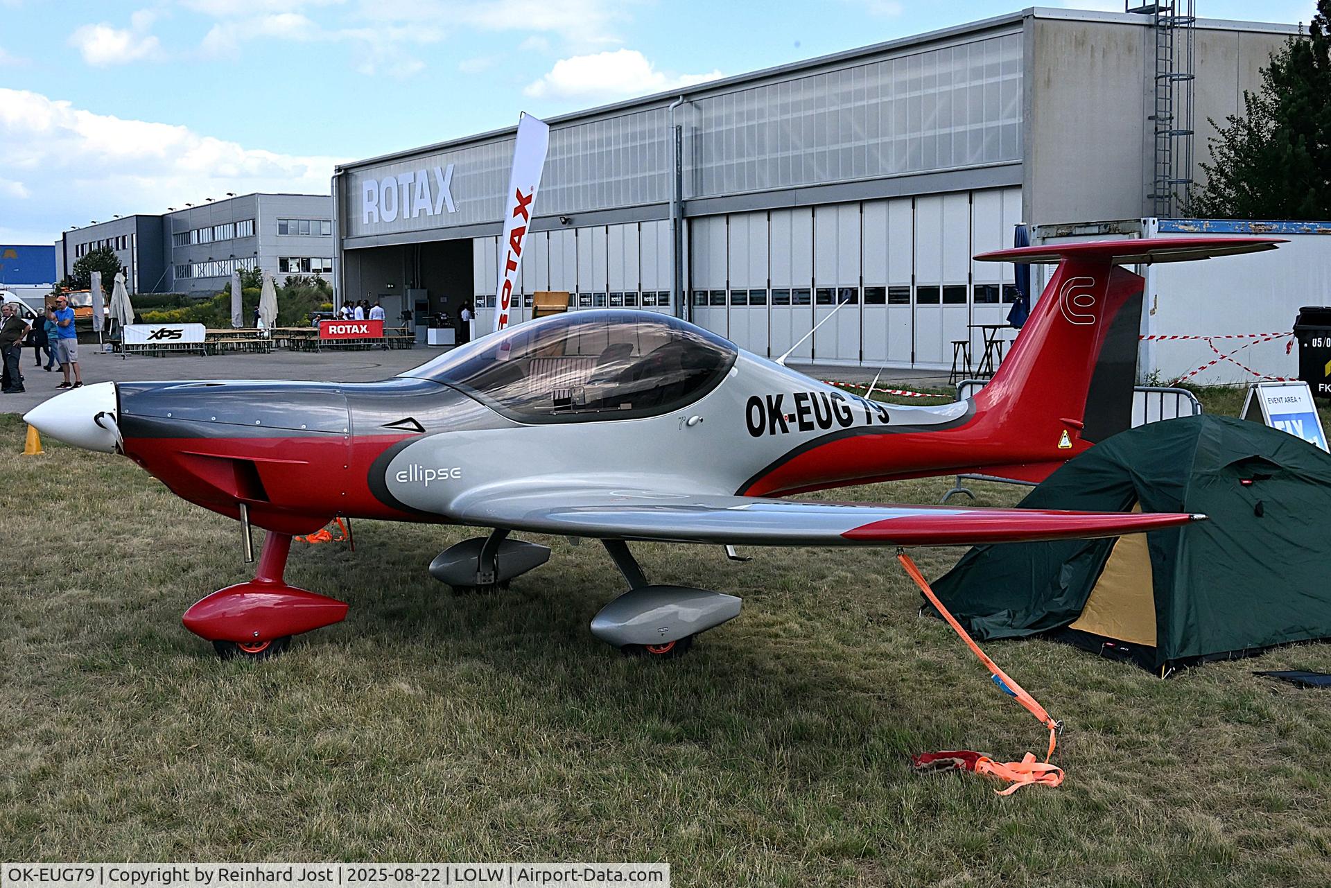 OK-EUG79, A2CZ Ellipse Spirit C/N 071, Build at Albrechtice in the Czech Republic (close to the boarder to Germany and Poland), OK-EUG79 visited the Rotax Days 2025 at Wels