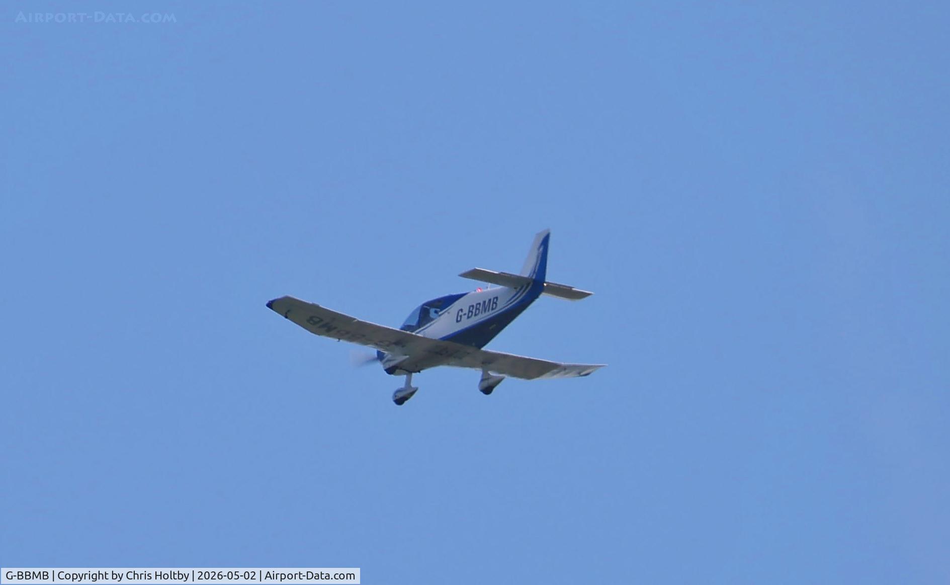 G-BBMB, 1973 Robin DR-400-180 Regent Regent C/N 848, Over Potters Bar out of North Weald.