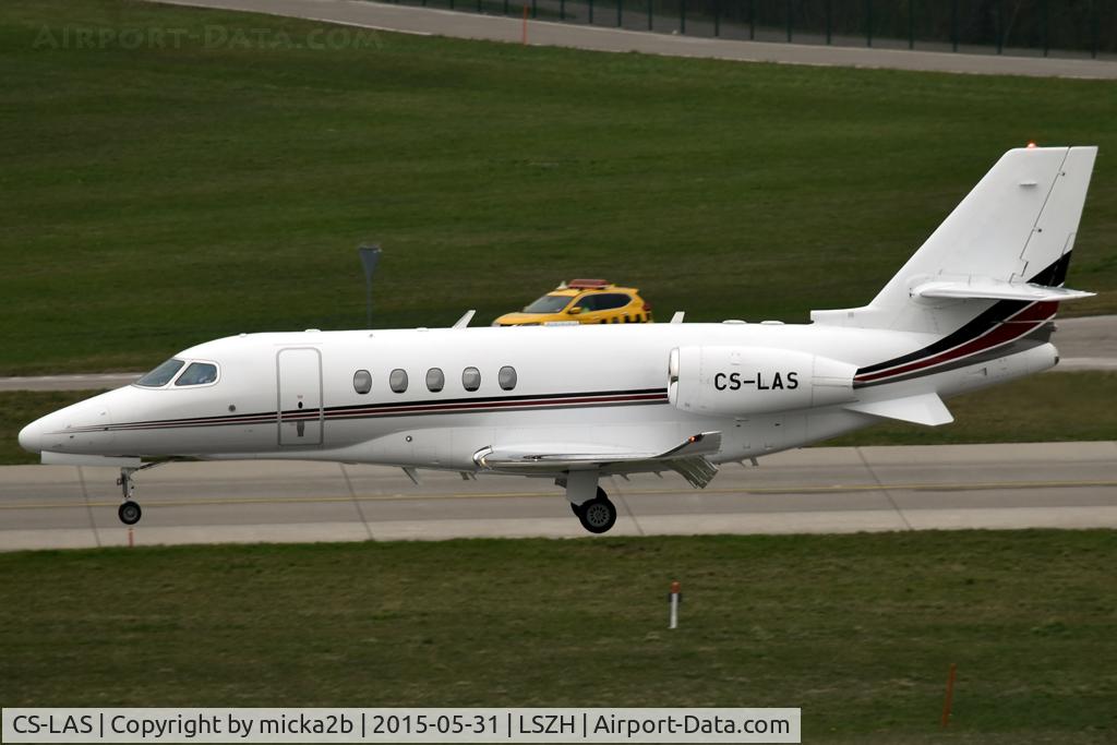 CS-LAS, 2015 Cessna 680A Citation Latitude C/N 680A-0015, Landing
