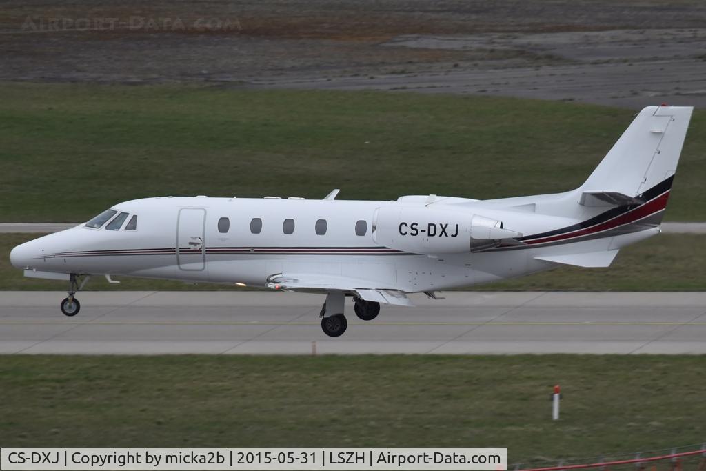 CS-DXJ, 2006 Cessna 560XL Citation Excel C/N 560-5627, Landing