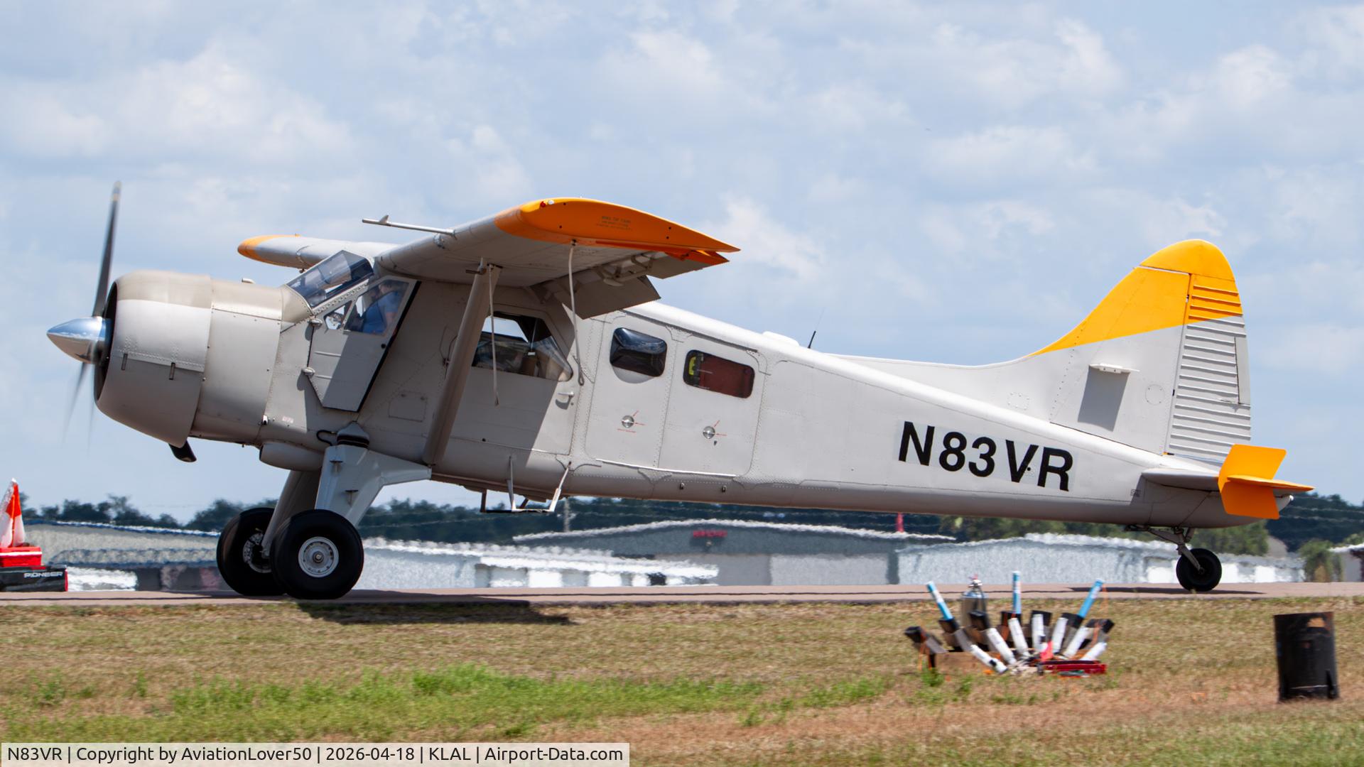 N83VR, De Havilland DHC-2 Beaver Mk.1 (L20A) C/N 1613, DHC-2