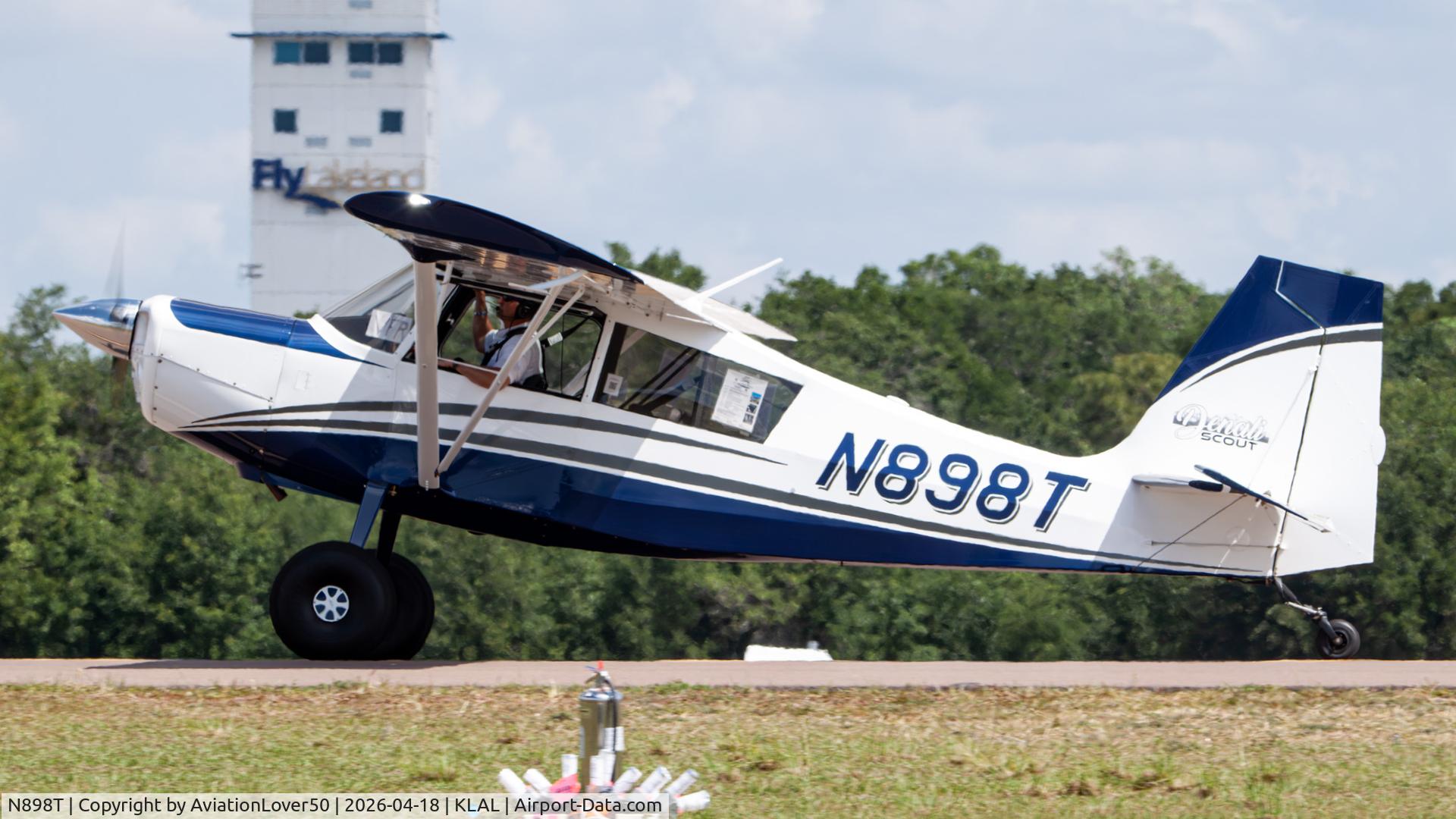 N898T, 2024 American Champion 8GCBC Scout C/N 641-2024, 8GCBC