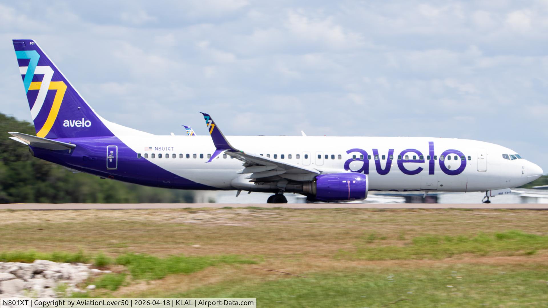 N801XT, 2007 Boeing 737-86N C/N 35220, Avelo 738