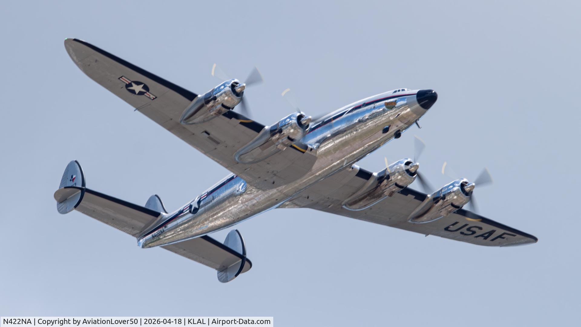 N422NA, 1948 Lockheed C-121A Constellation C/N 48-613 (2605), VC-121A