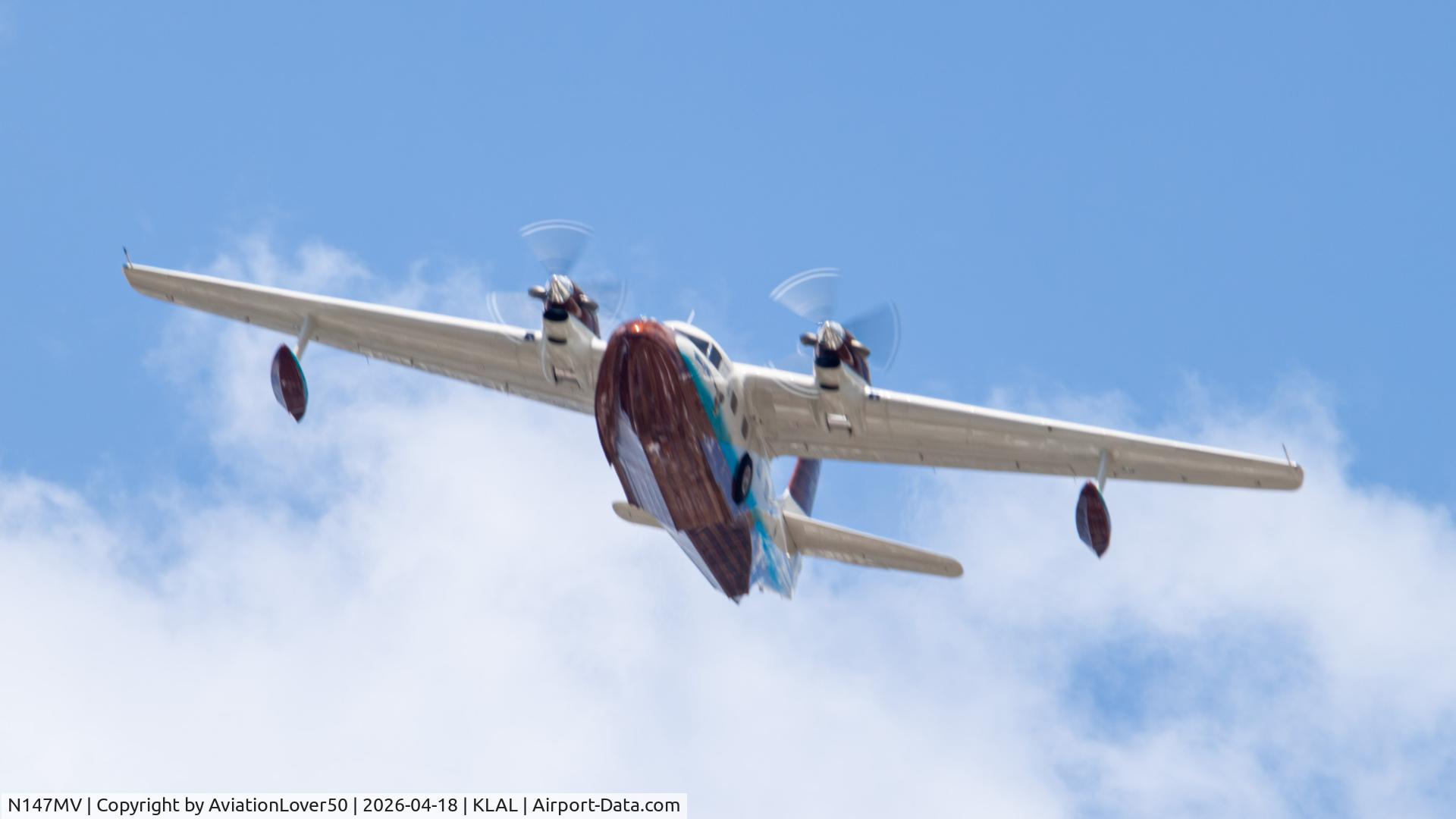 N147MV, 1950 Grumman G-73T Turbo Mallard Mallard C/N J-50, G-73T