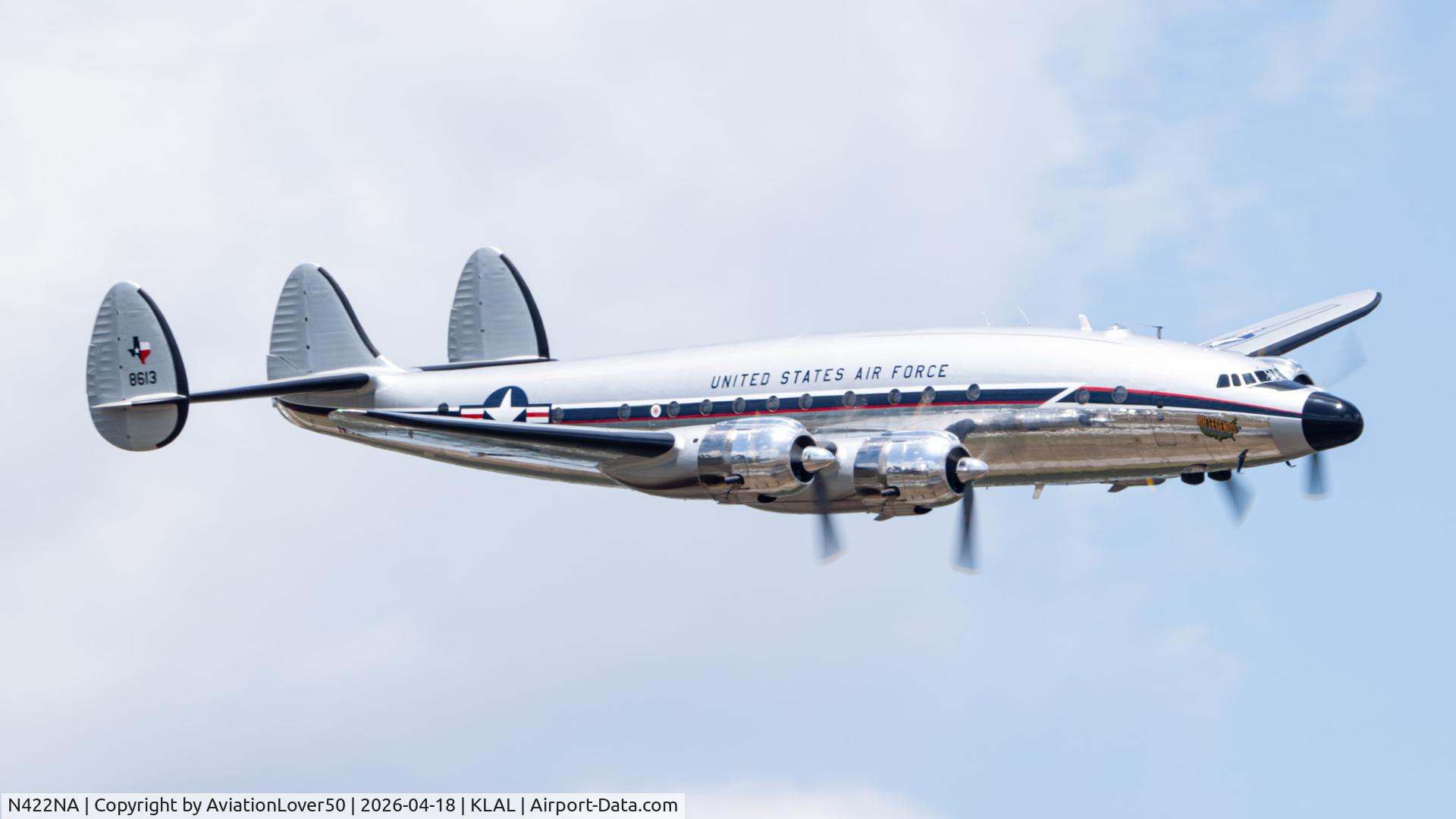 N422NA, 1948 Lockheed C-121A Constellation C/N 48-613 (2605), VC-121A