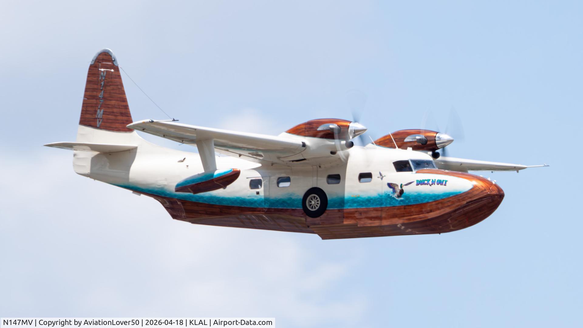 N147MV, 1950 Grumman G-73T Turbo Mallard Mallard C/N J-50, G-73T