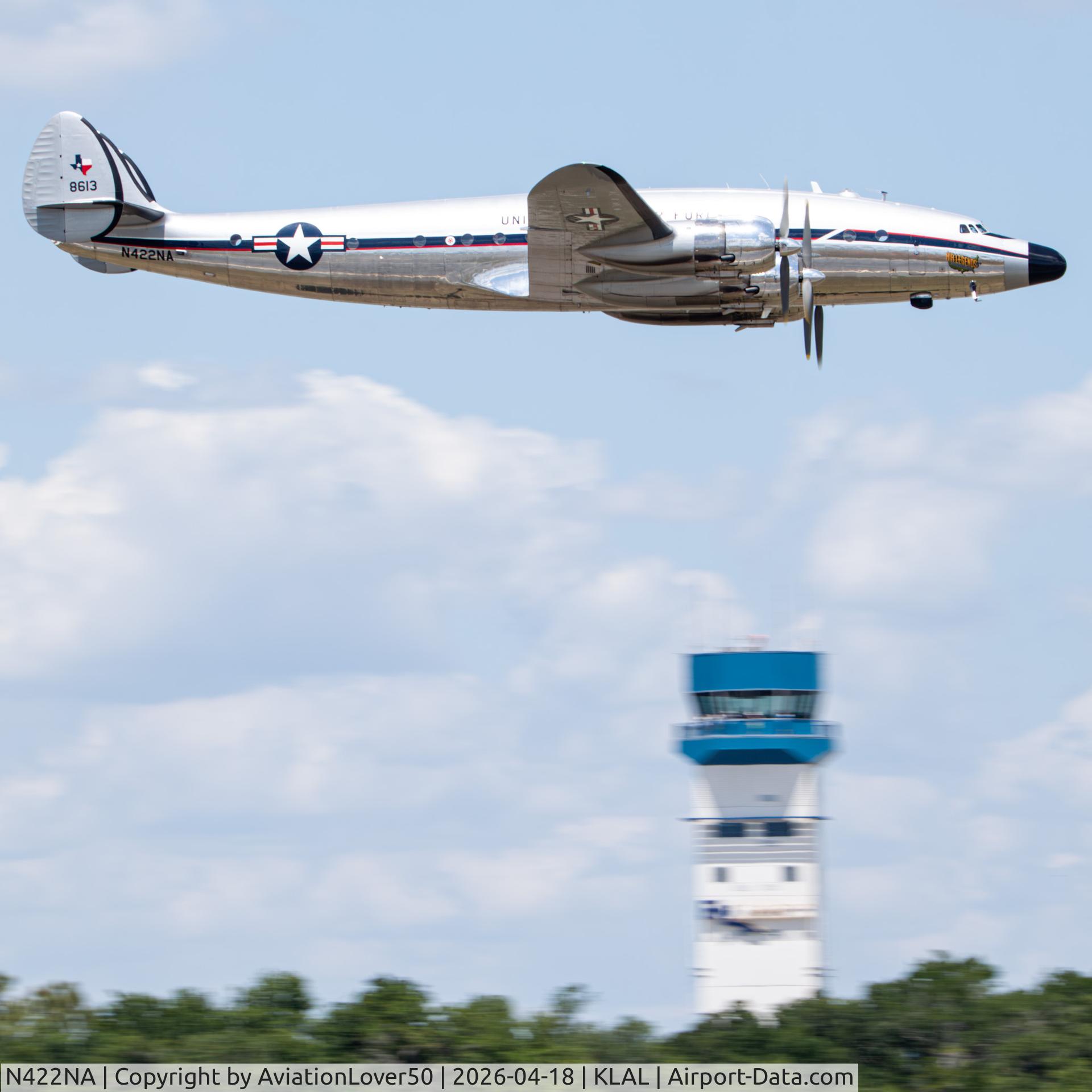 N422NA, 1948 Lockheed C-121A Constellation C/N 48-613 (2605), VC-121A