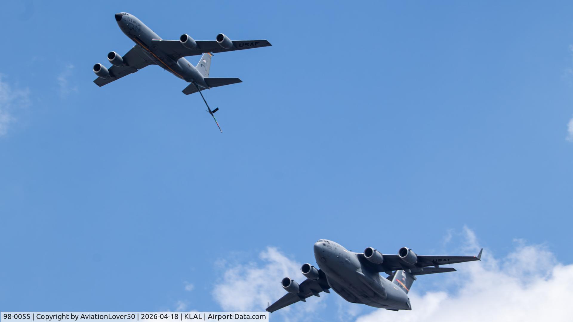 98-0055, 1998 Boeing C-17A Globemaster III, c/n F-58/P-55, C-17A