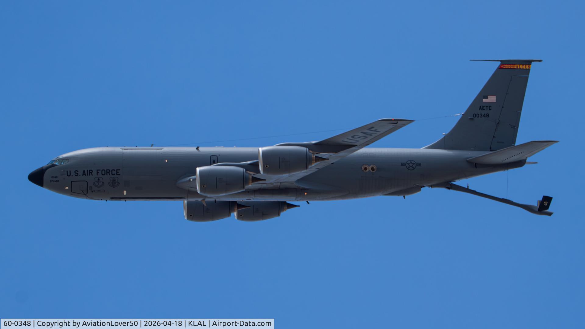60-0348, 1960 Boeing KC-135R Stratotanker, c/n 18123, KC-135R