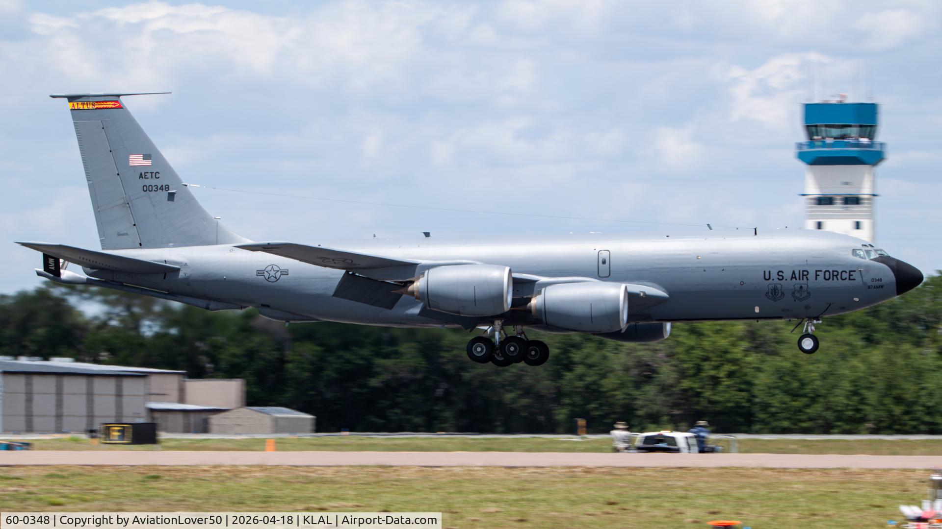 60-0348, 1960 Boeing KC-135R Stratotanker, c/n 18123, KC-135R