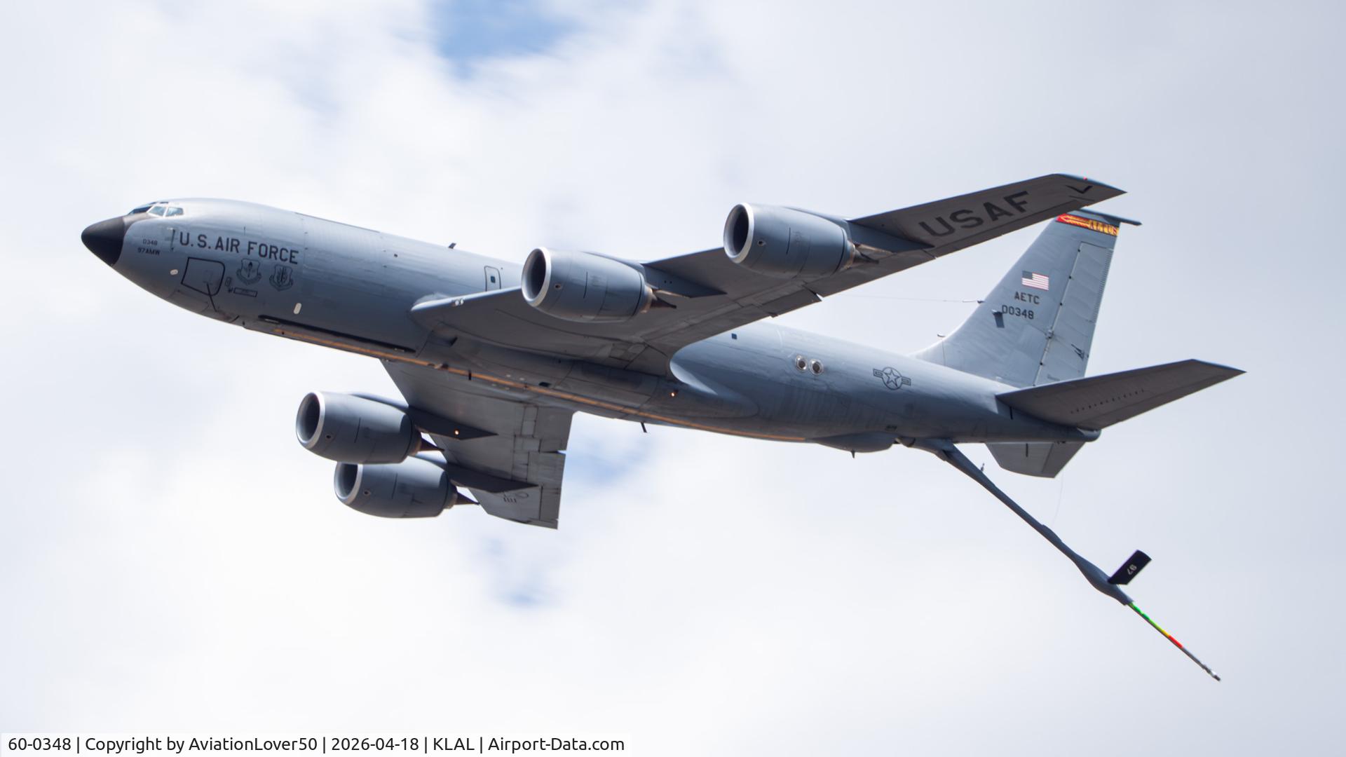 60-0348, 1960 Boeing KC-135R Stratotanker, c/n 18123, KC-135R