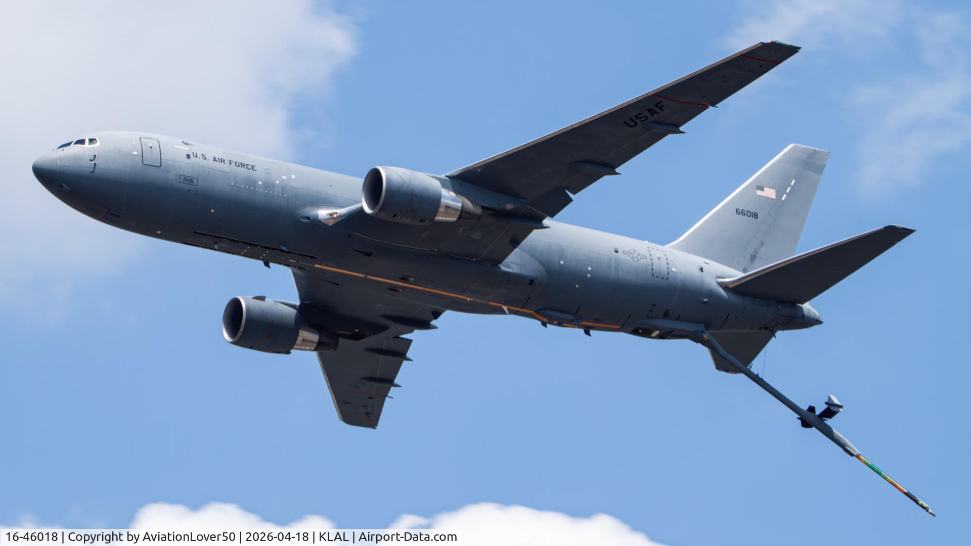 16-46018, 2016 Boeing KC-46A Pegasus C/N 34135, KC-46A