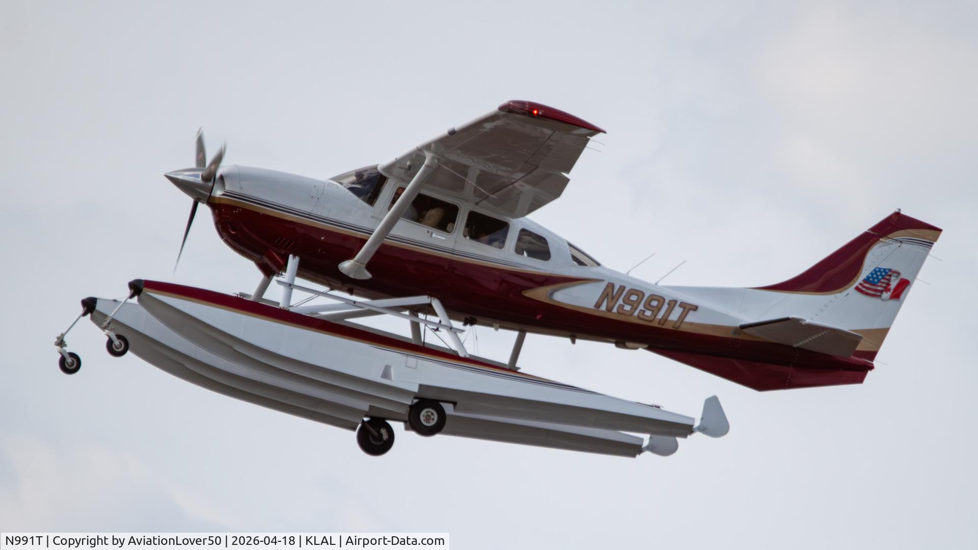 N991T, 1999 Cessna T206H Turbo Stationair, c/n T20608065, Turbo Stationair TC seaplane