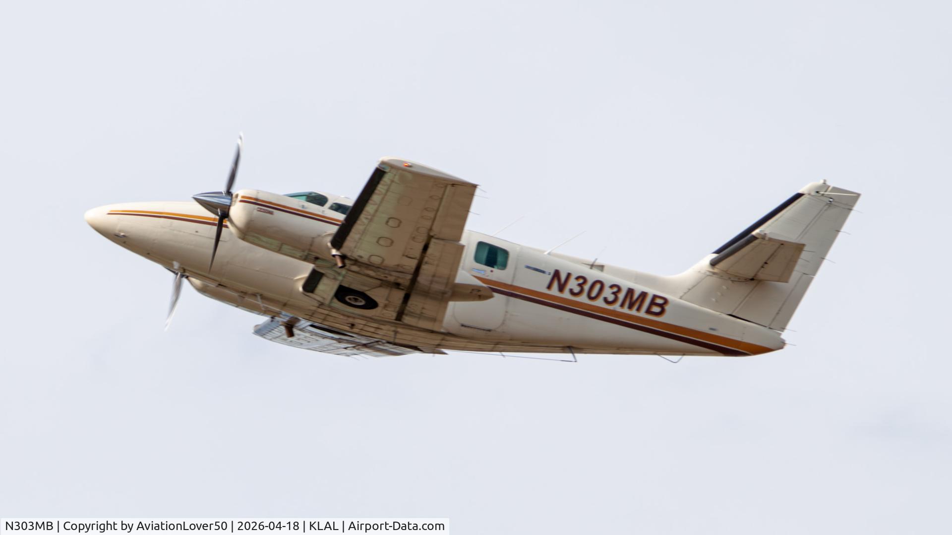 N303MB, 1982 Cessna T303 Crusader C/N T30300157, T303