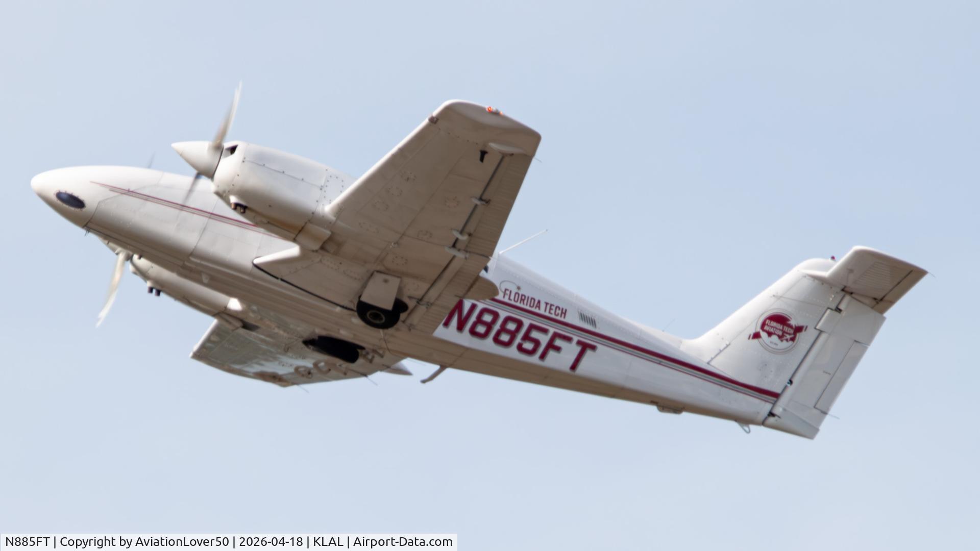 N885FT, 2006 Piper PA-44-180 Seminole, c/n 4496225, Florida Tech PA-44