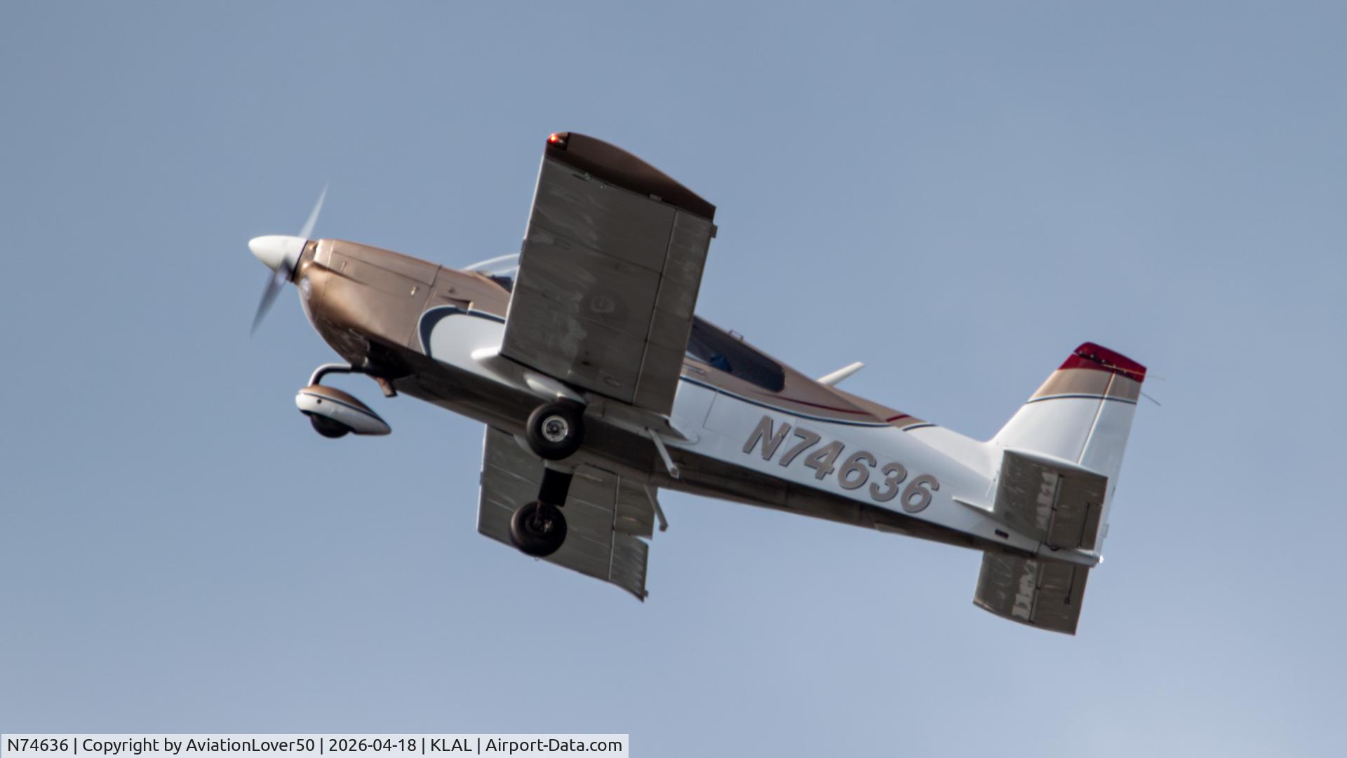 N74636, 1976 Grumman American AA-5B Tiger C/N AA5B-0306, AA-5B