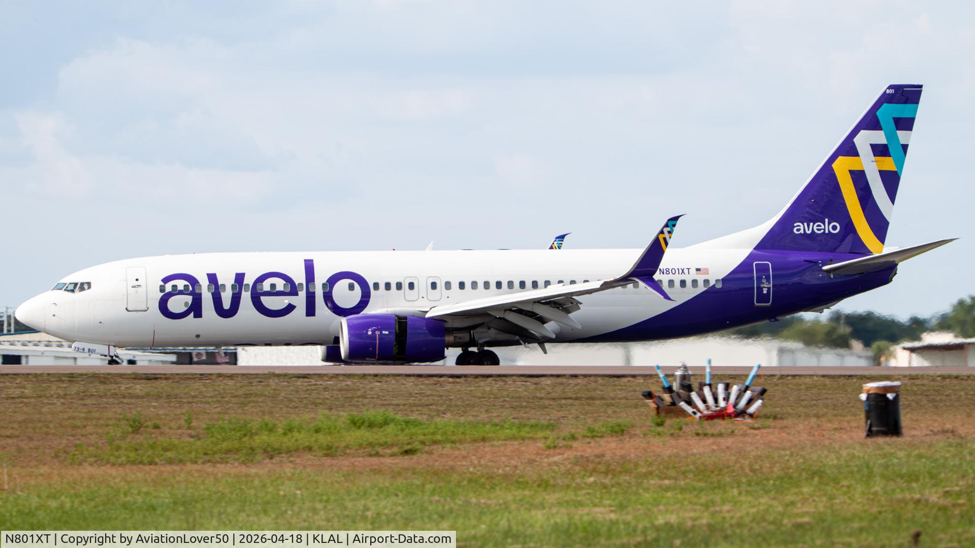 N801XT, 2007 Boeing 737-86N C/N 35220, Avelo 738