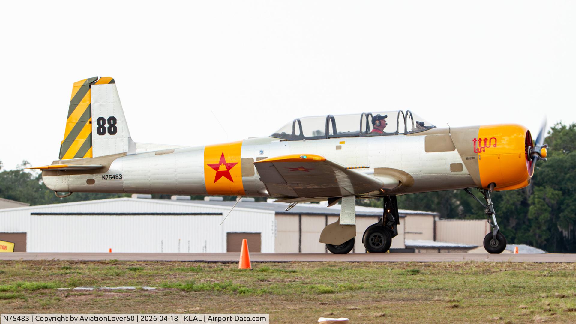 N75483, Nanchang CJ-6A C/N 3632013, CJ-6A