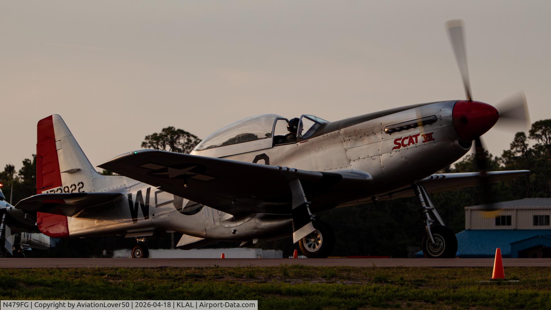 N479FG, 1944 North American TF-51D Mustang, c/n 122-39381, P-51D