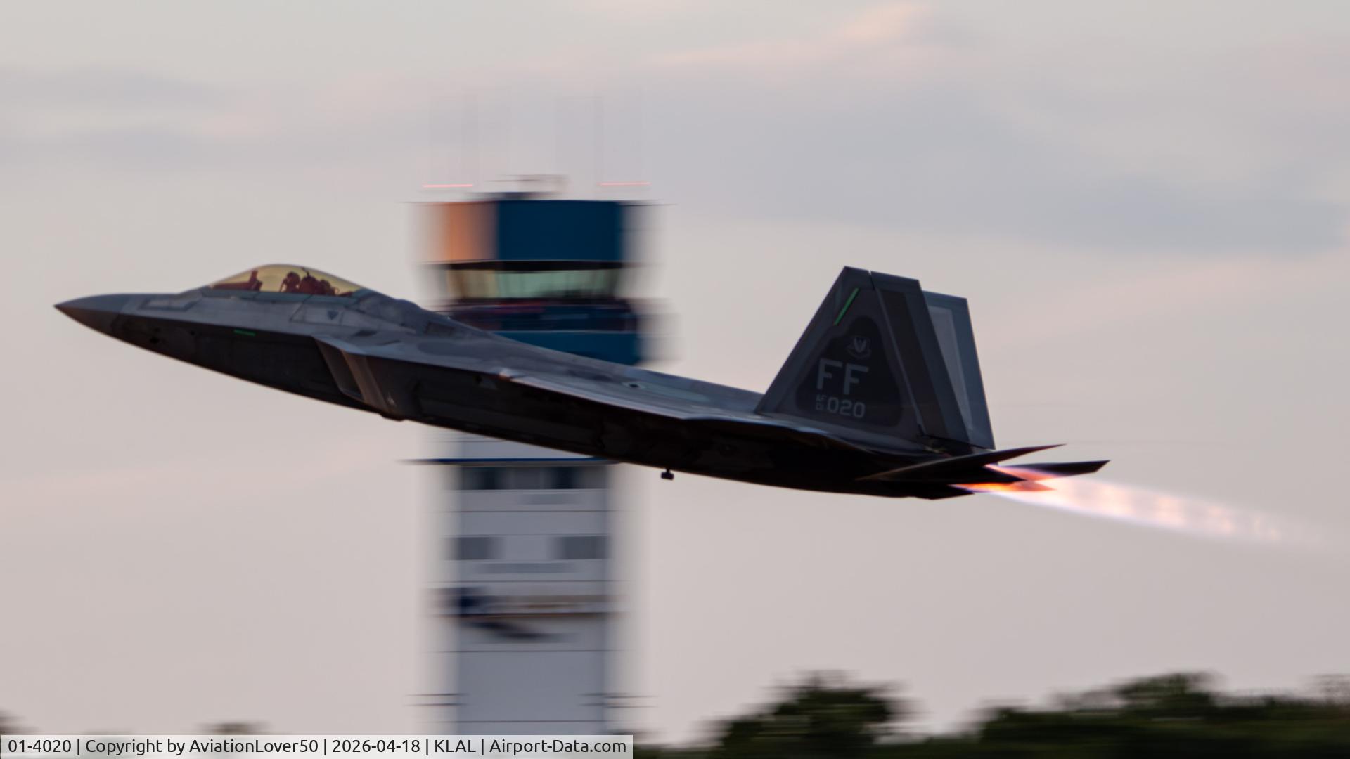 01-4020, 2001 Lockheed Martin F-22A Raptor, c/n 645-4020, F-22A