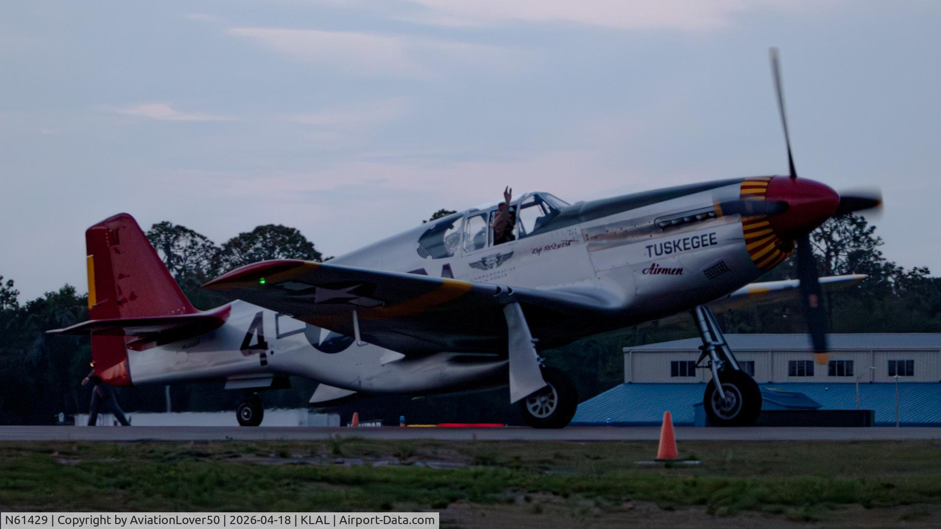 N61429, 1942 North American P-51C Mustang C/N 103-26199, P-51C