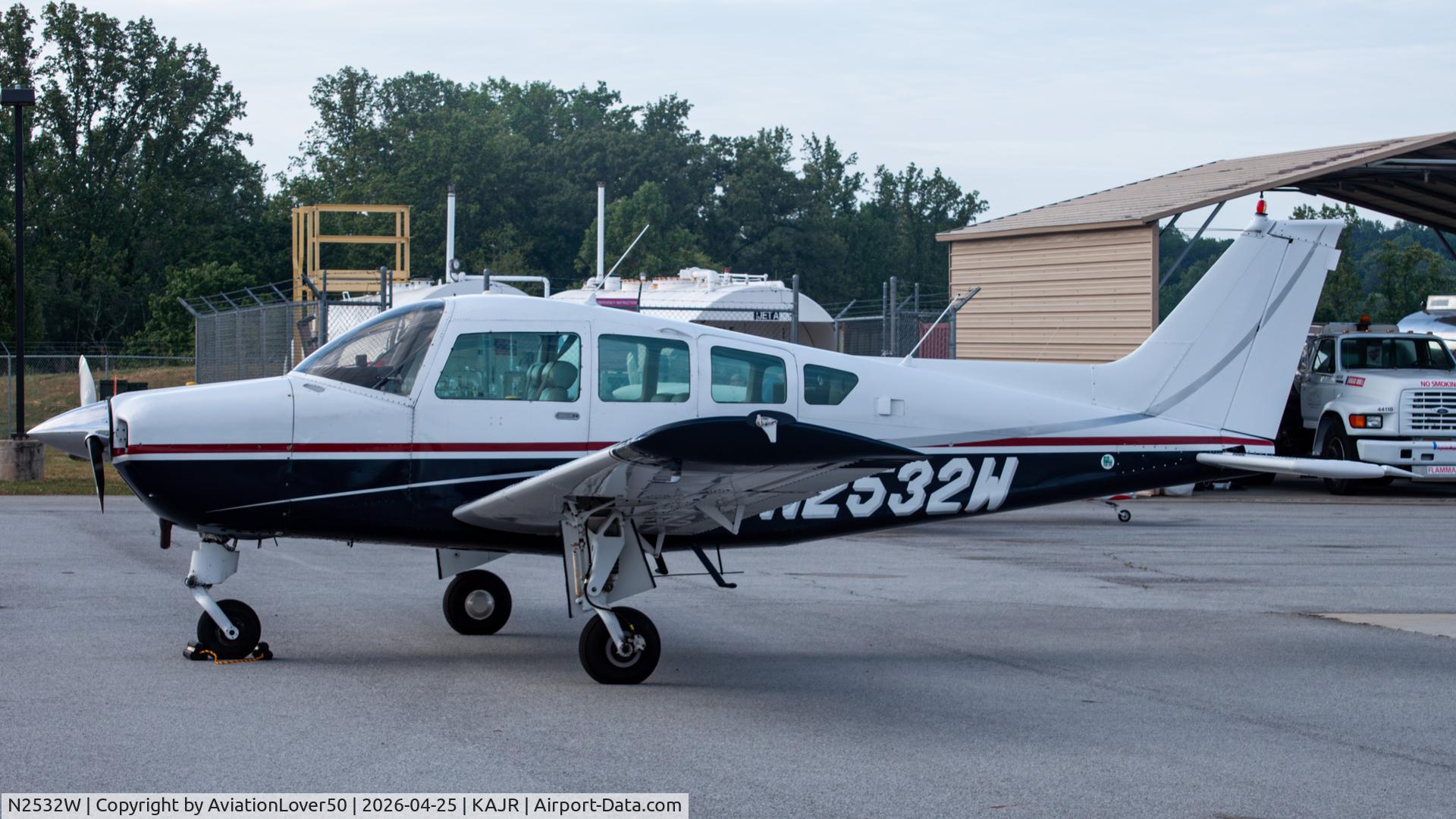 N2532W, 1974 Beech B24R Sierra C/N MC-207, B24R Sierra