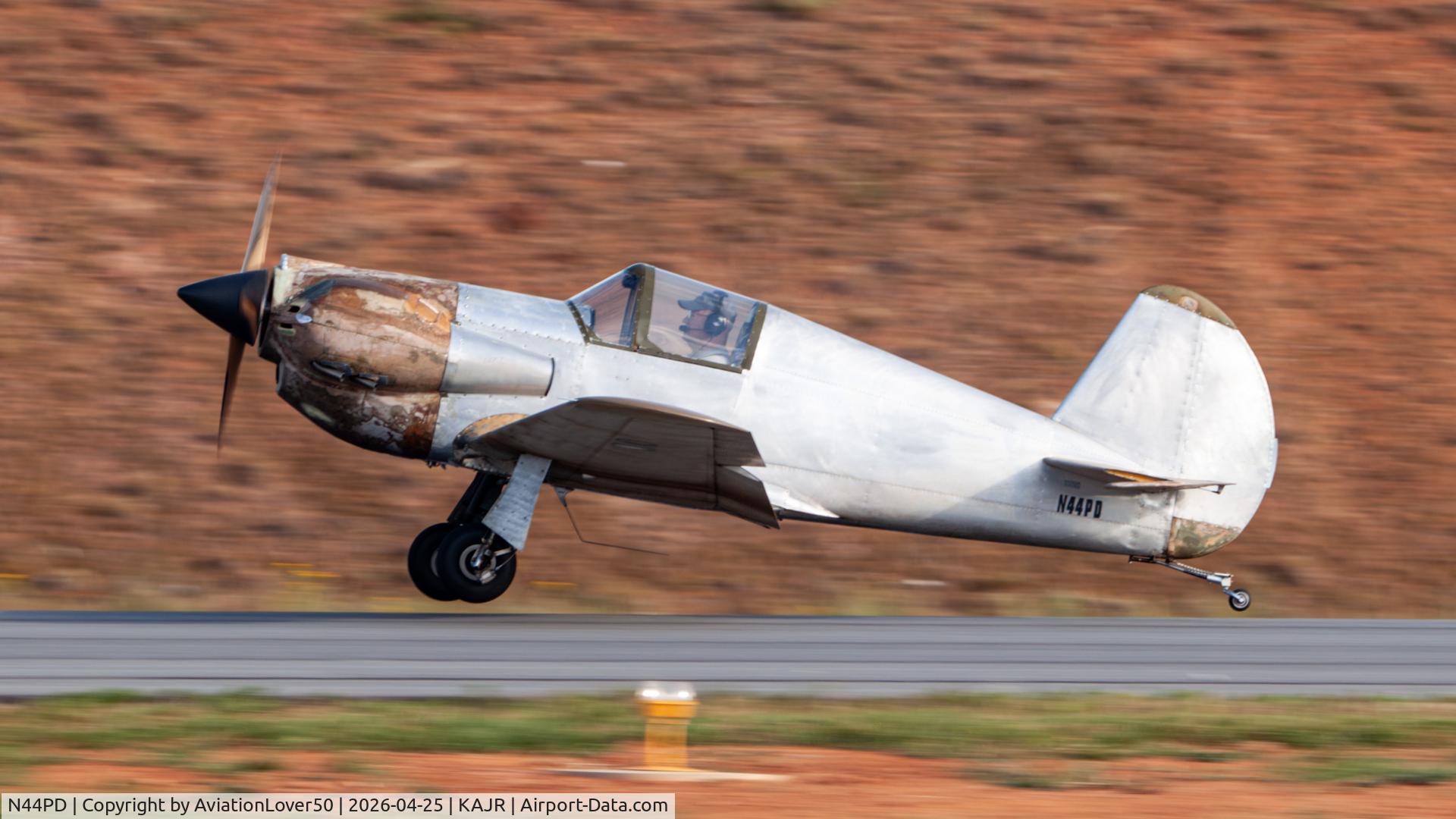 N44PD, 1982 Bushby Midget Mustang M-I C/N 1, Midget Mustang