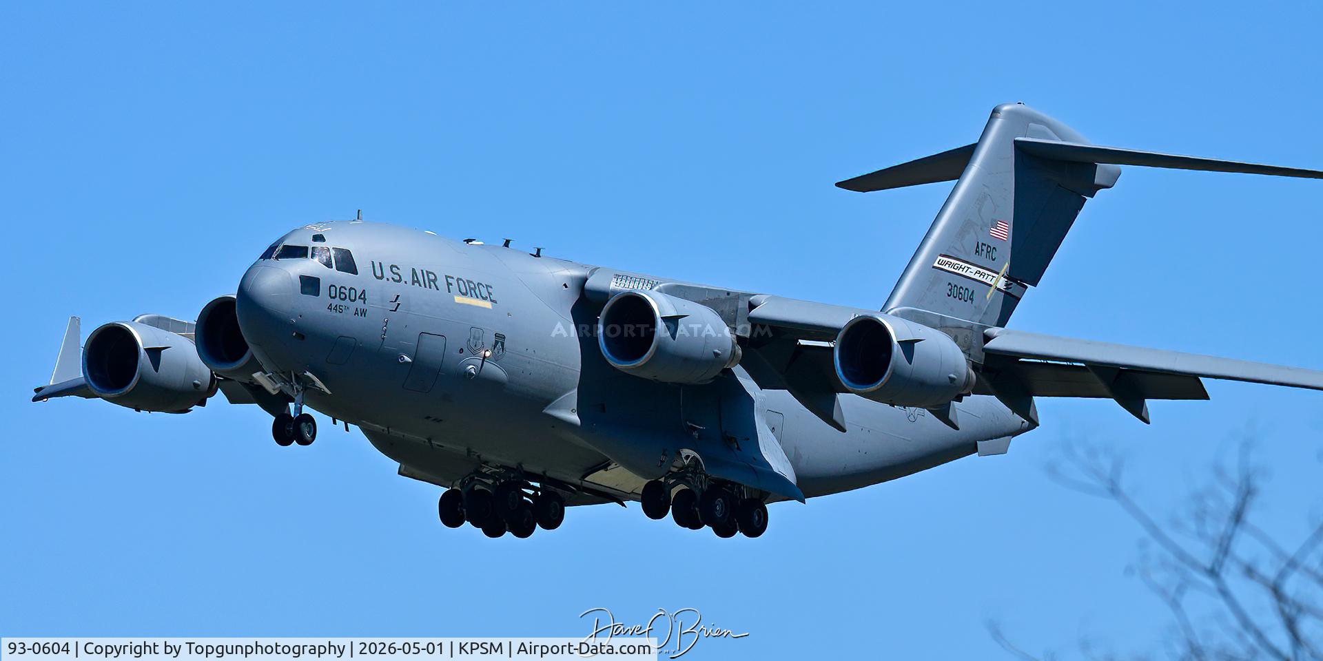 93-0604, 1994 McDonnell Douglas C-17A Globemaster III C/N F-23/P-20, REACH648