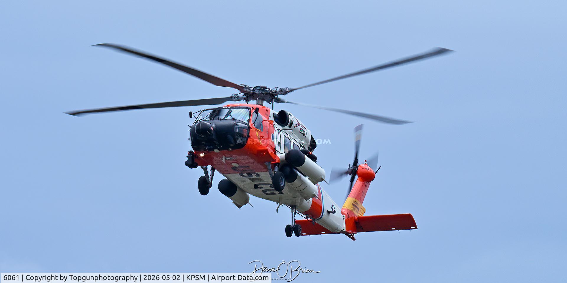 6061, Sikorsky MH-60T Jayhawk C/N 61, 1st Coast Guard	Cape Cod CGAS, MA