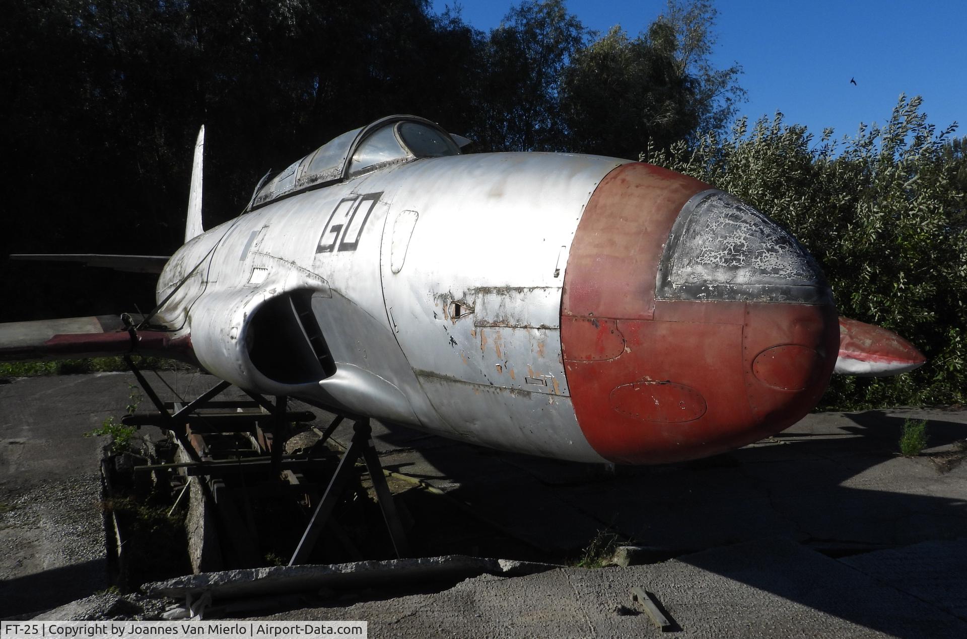 FT-25, 1953 Lockheed T-33A-1-LO Shooting Star C/N 580-9063, Wetteren