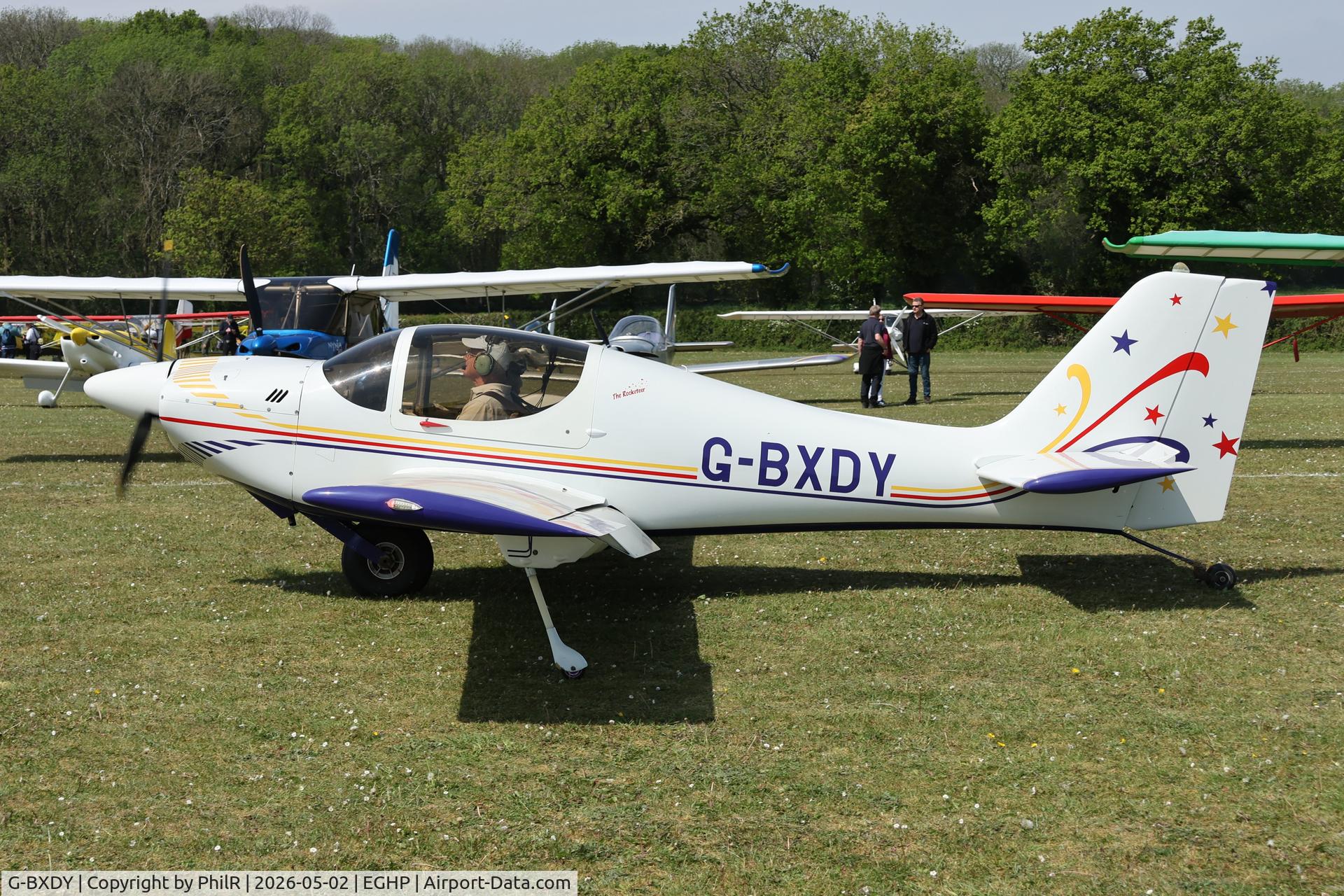 G-BXDY, 1997 Europa Monowheel C/N PFA 247-12914, G-BXDY 1997 Europa Microlight Show Popham 
