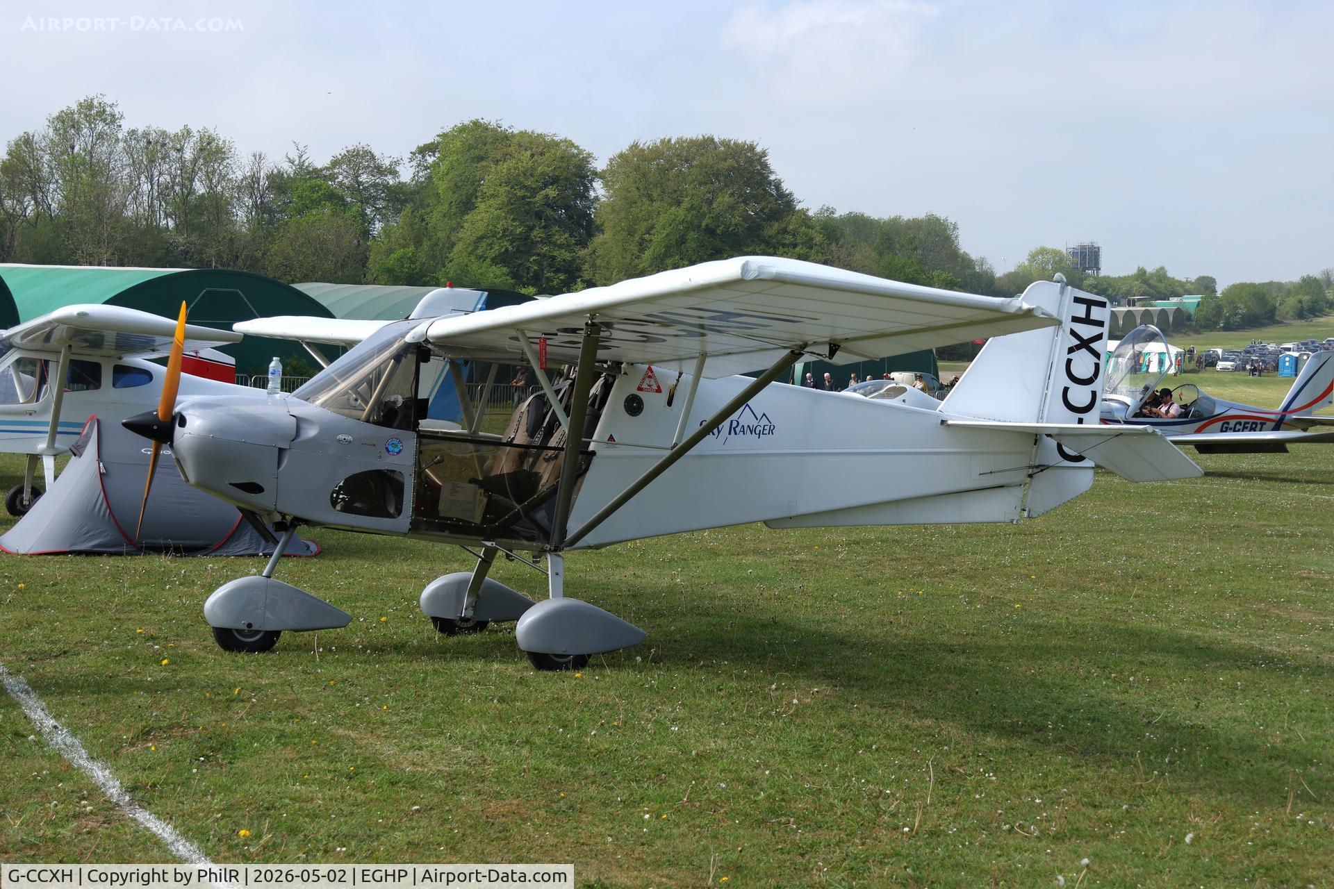 G-CCXH, 2004 Skyranger J2.2(1) C/N BMAA/HB/377, G-CCXH 2004 Skyranger J2.2(2) Microlight Show Popham 
