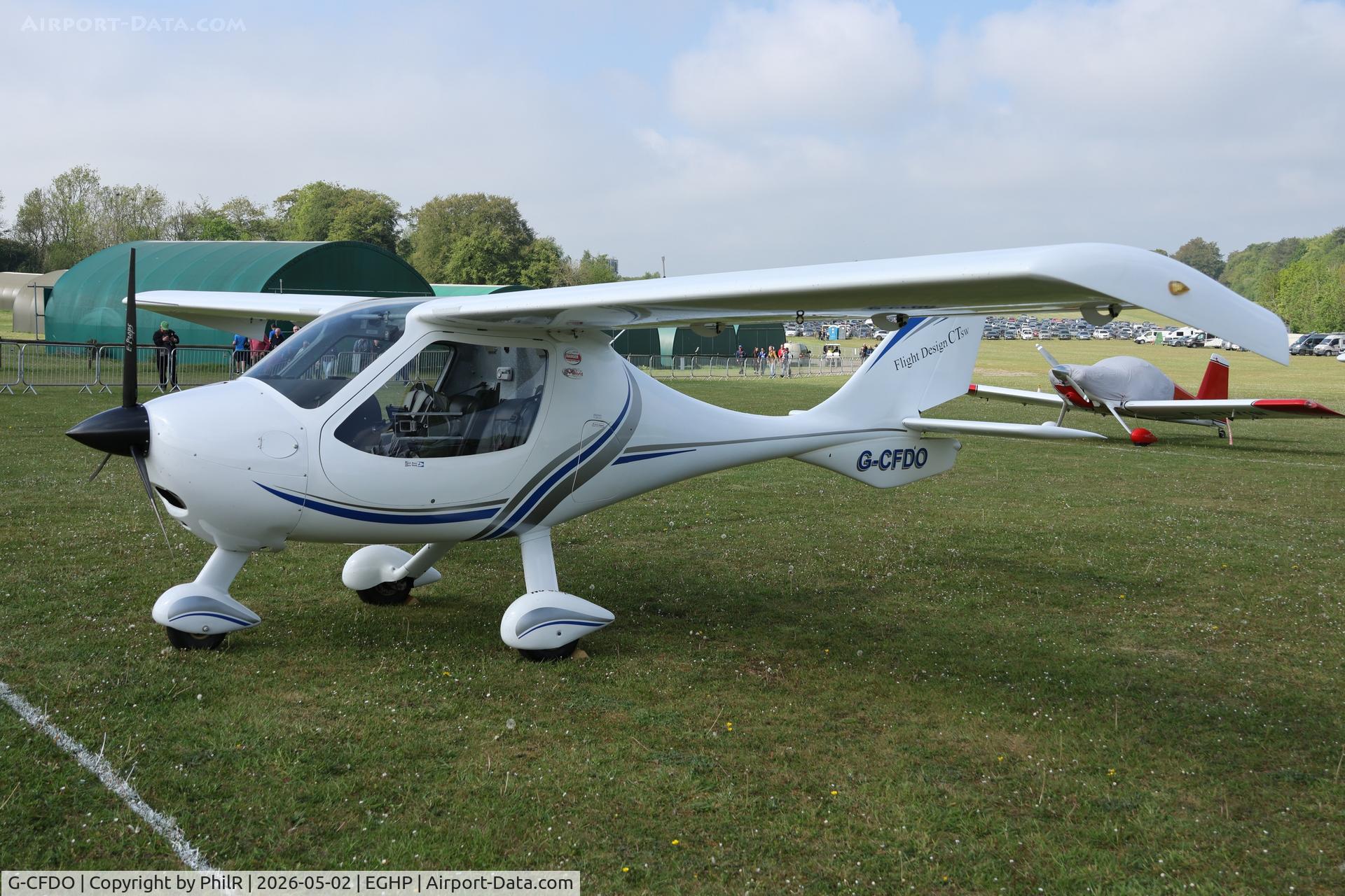 G-CFDO, 2008 Flight Design CTSW C/N 8366, G-CFDO 2008 P & MAviation Ltd Flight Design CTSW Microlight Show Popham 