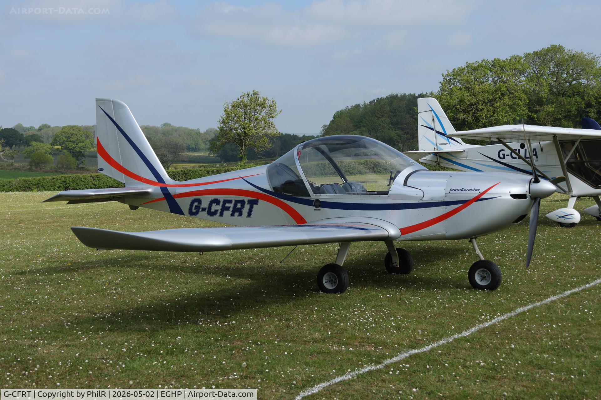 G-CFRT, 2008 Cosmik EV-97 TeamEurostar UK C/N 3224, G-CFRT 2008 Cosmik Aviation Ltd EV-97 TeamEurostar Microlight Show Popham 
